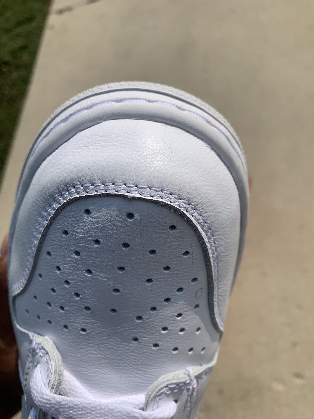Nike Nike Dunk High “Pure Platinum” 12 Size US 12 / EU 45 - 4 Thumbnail