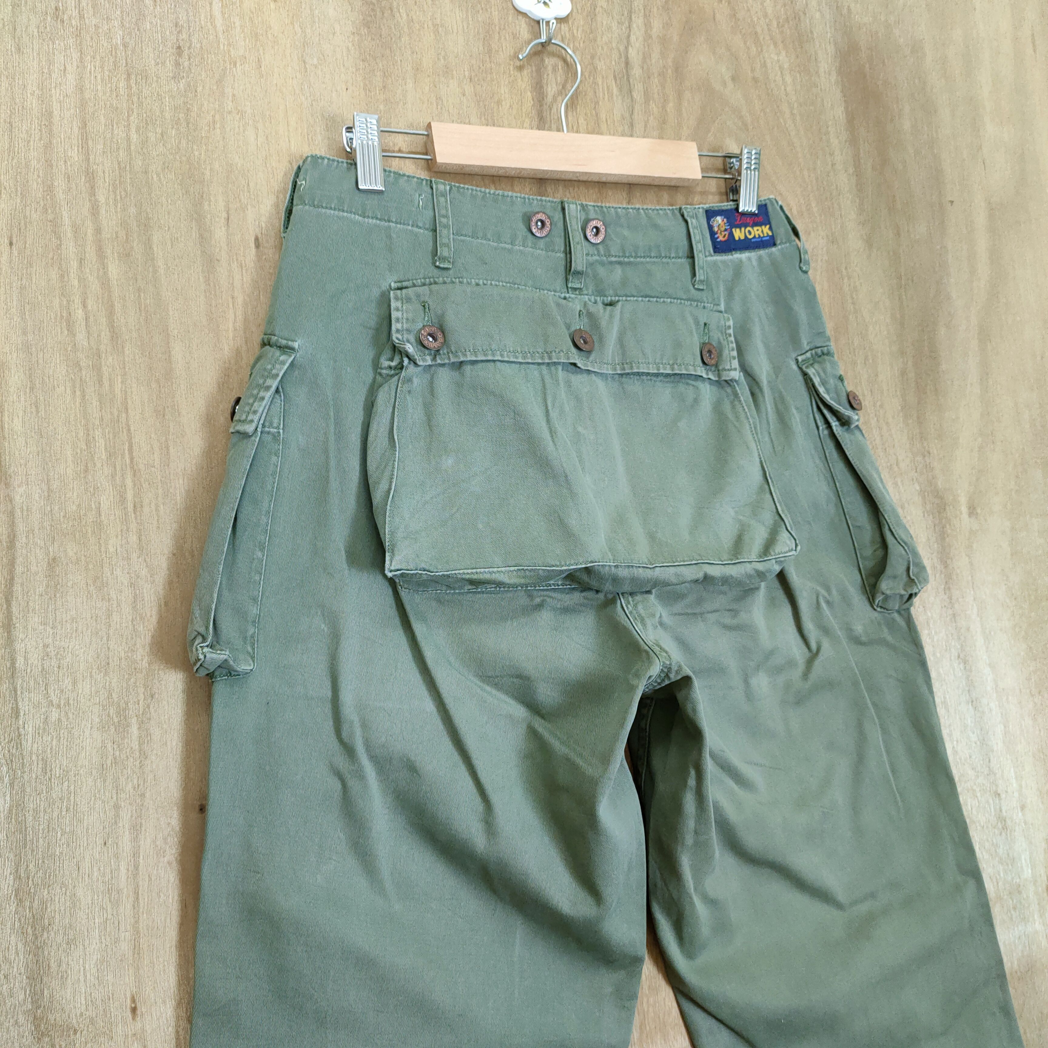 Japanese Brand × Vintage VINTAGE GAIJIN FADED MONKEY PANTS/ CARGO PANTS Size US 28 / EU 44 - 8 Thumbnail