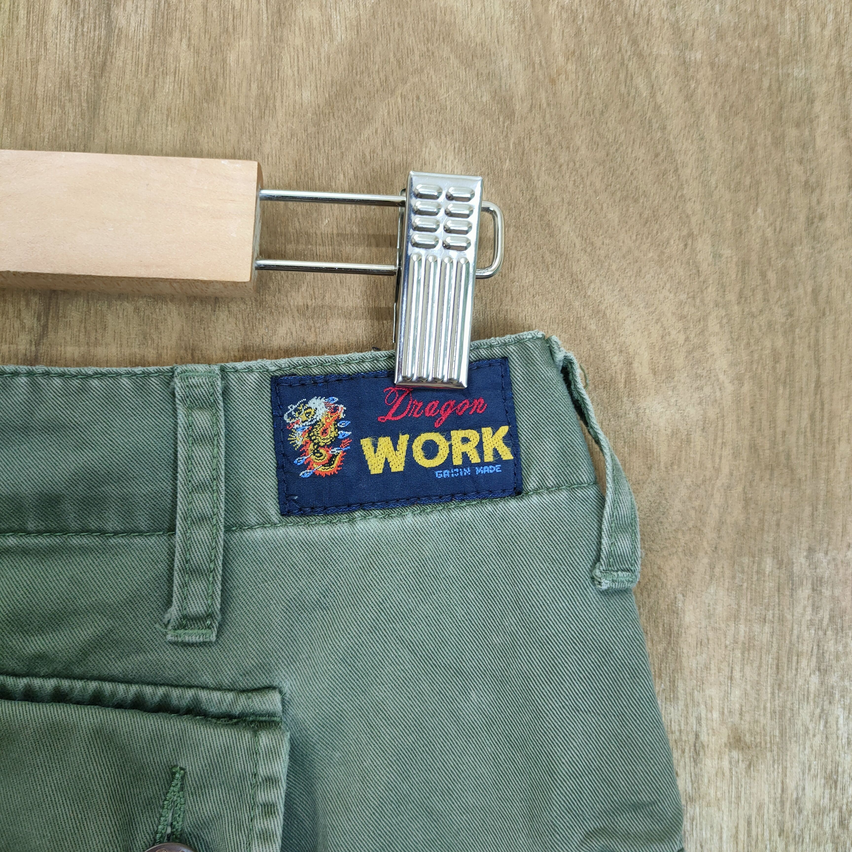 Japanese Brand × Vintage VINTAGE GAIJIN FADED MONKEY PANTS/ CARGO PANTS Size US 28 / EU 44 - 7 Thumbnail