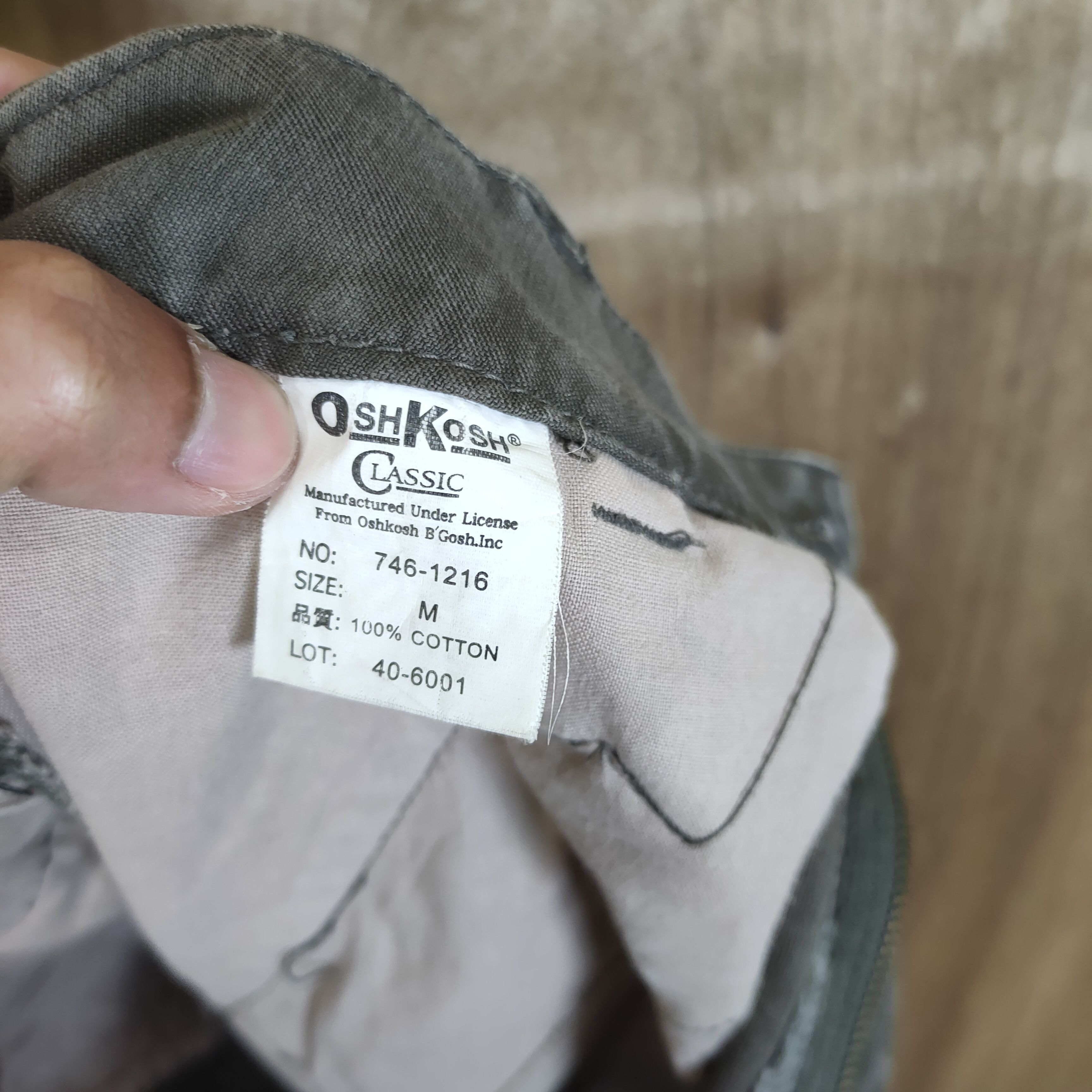 Oshkosh VINTAGE BROWN BAGGY CARGO PANTS Size US 32 / EU 48 - 13 Thumbnail