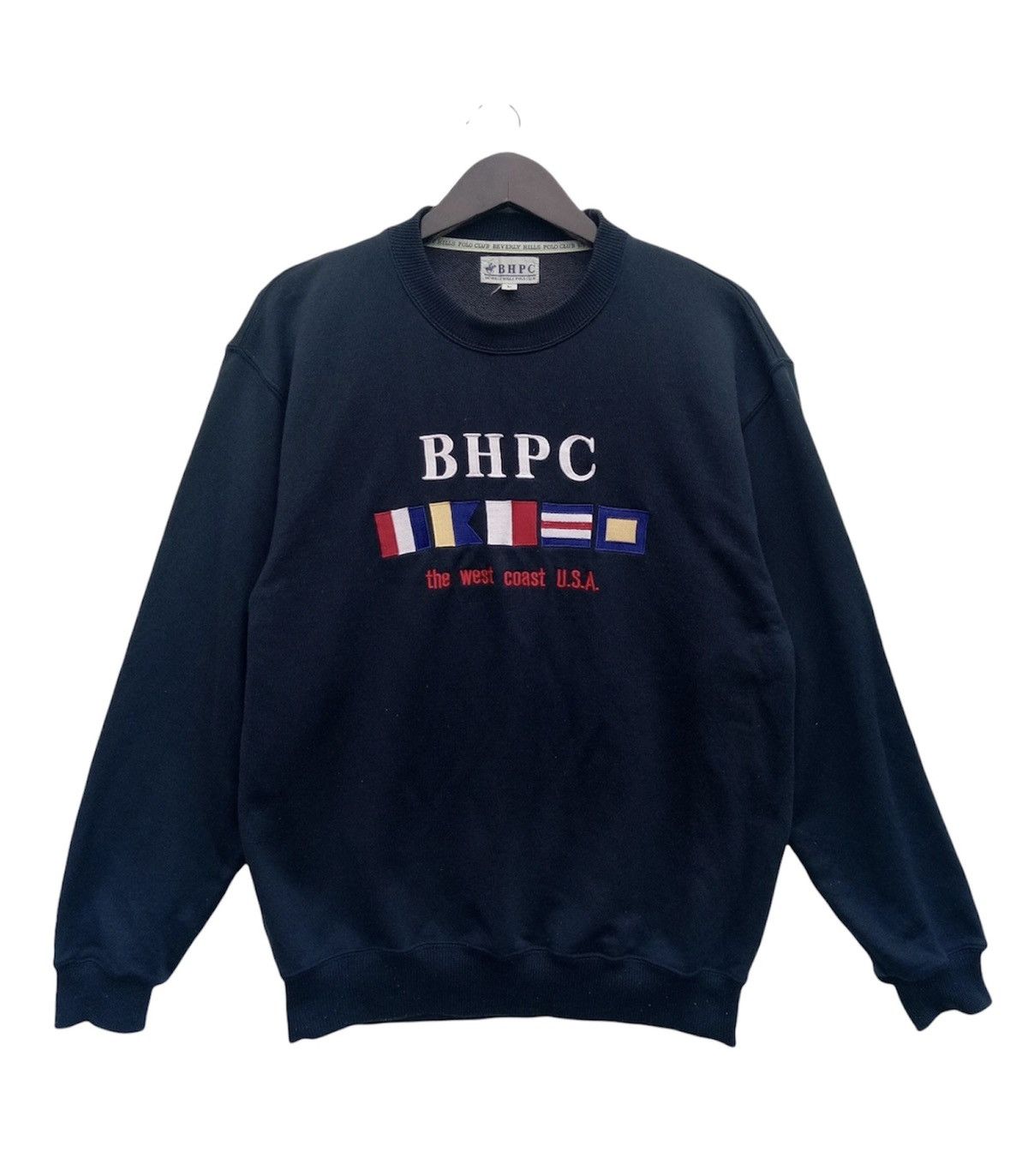Beverly Hills Polo Club 💥BEVERLY HILLS POLO CLUB west coast USA sweatshirt Size US L / EU 52-54 / 3 - 1 Thumbnail
