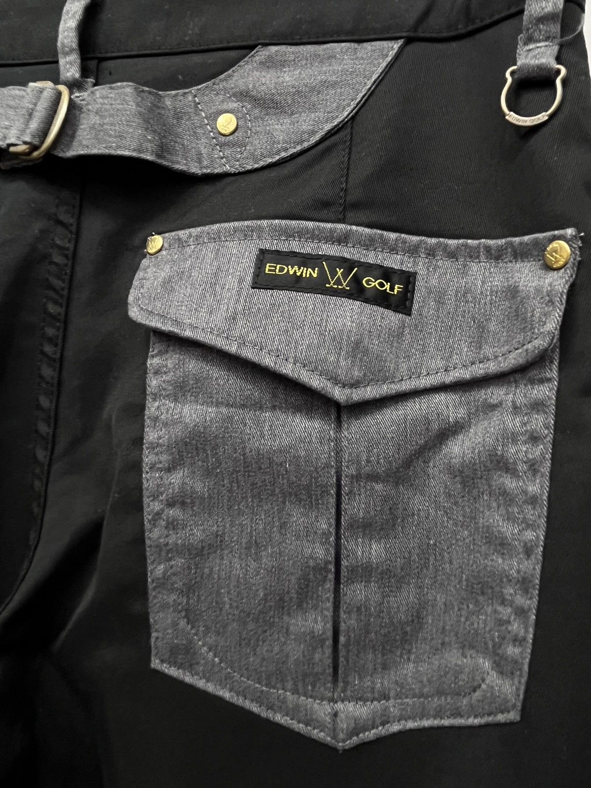 Edwin DOPE🔥Hybrid Tactical Pocket Punk Zipper Poly-Cotton Flare Size US 30 / EU 46 - 13 Thumbnail