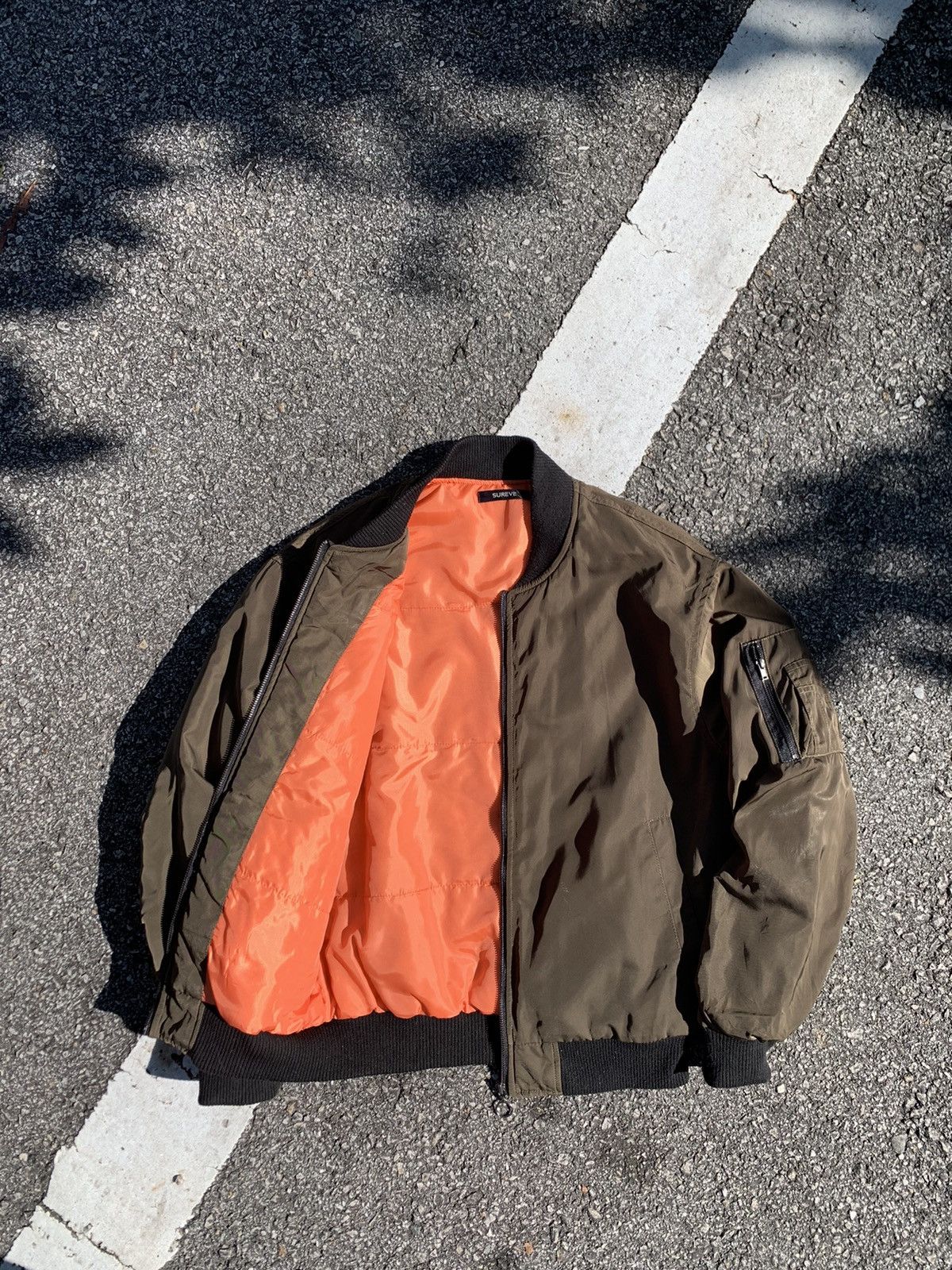 Japanese Brand 👹SUREVE BEAUTIFUL COLOURWAY BOMBER JACKET Size US M / EU 48-50 / 2 - 7 Thumbnail