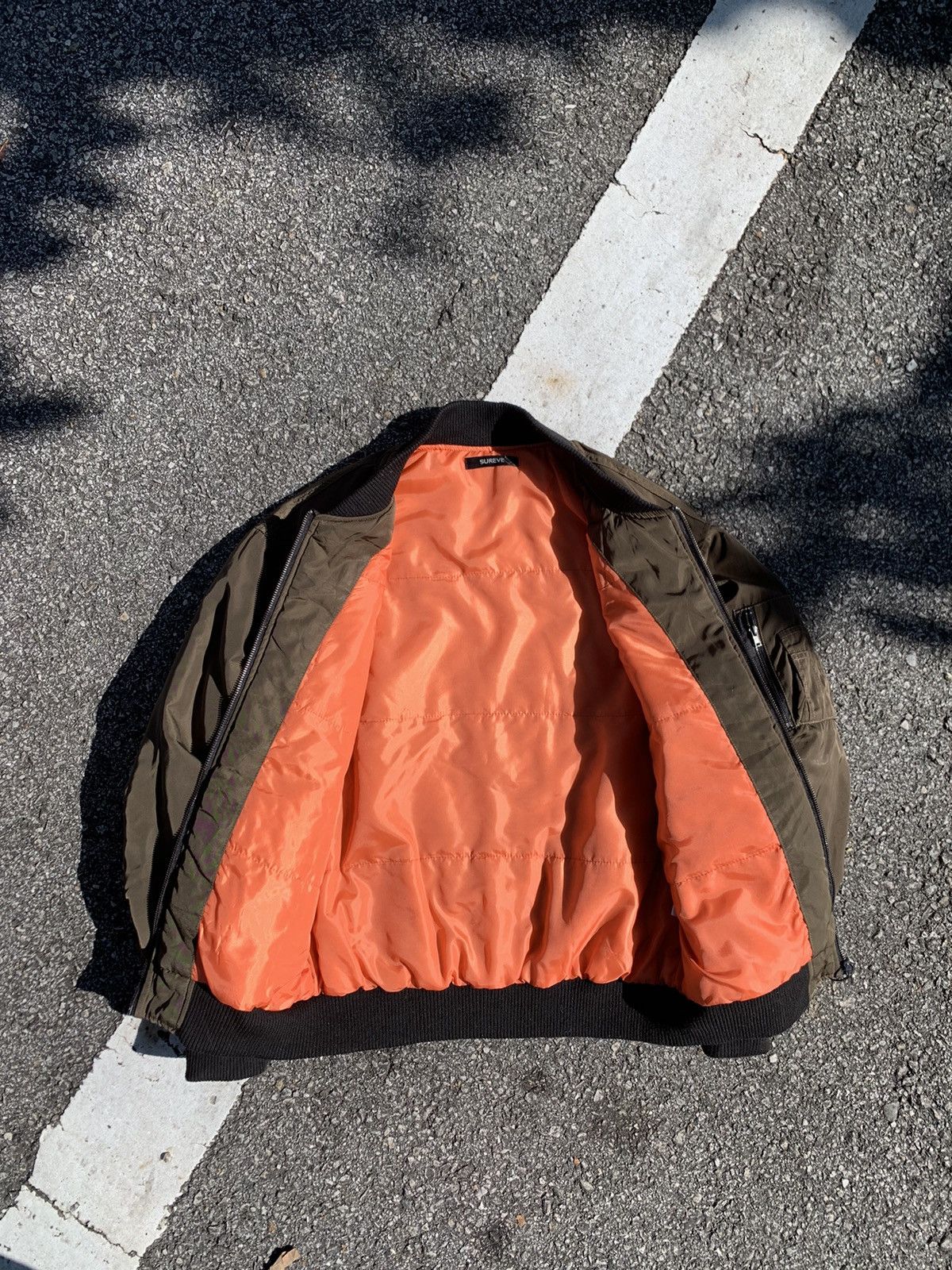 Japanese Brand 👹SUREVE BEAUTIFUL COLOURWAY BOMBER JACKET Size US M / EU 48-50 / 2 - 8 Thumbnail
