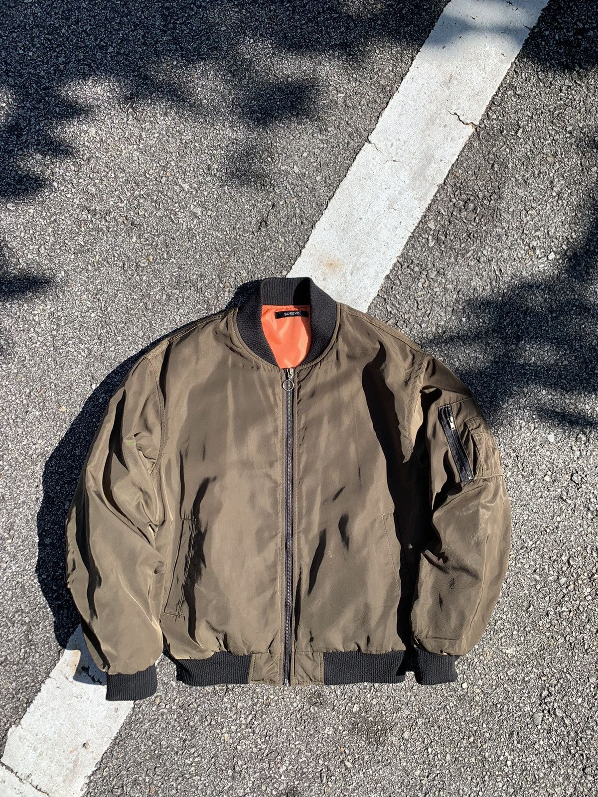 Japanese Brand 👹SUREVE BEAUTIFUL COLOURWAY BOMBER JACKET Size US M / EU 48-50 / 2 - 11 Thumbnail