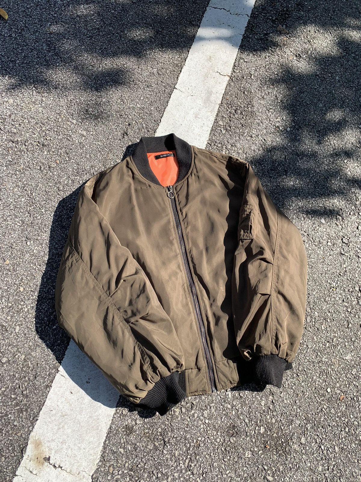 Japanese Brand 👹SUREVE BEAUTIFUL COLOURWAY BOMBER JACKET Size US M / EU 48-50 / 2 - 9 Thumbnail