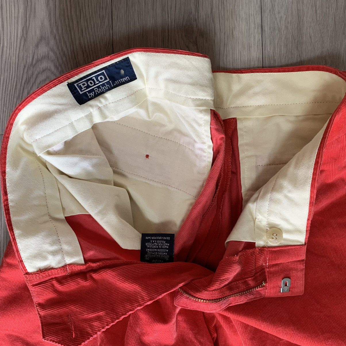 Polo Ralph Lauren Vintage Polo Ralph Lauren Corduroy Coral Pants Size US 30 / EU 46 - 8 Thumbnail