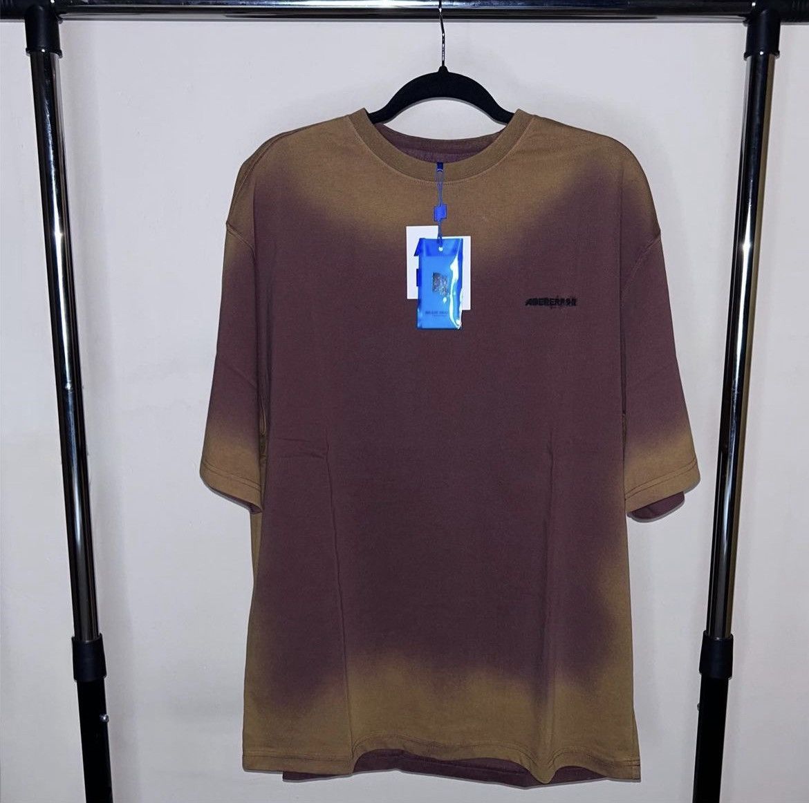 Arder Error Brown Border Tee