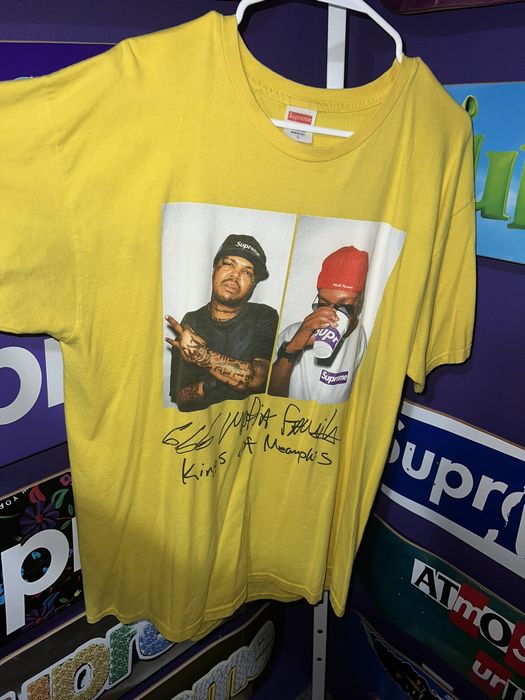 Three 6 mafia supreme shirt sale