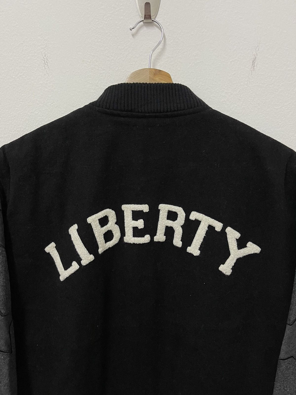 Vintage Vintage World Wide Love Liberty Spell Out Varsity Jacket Size US S / EU 44-46 / 1 - 8 Thumbnail