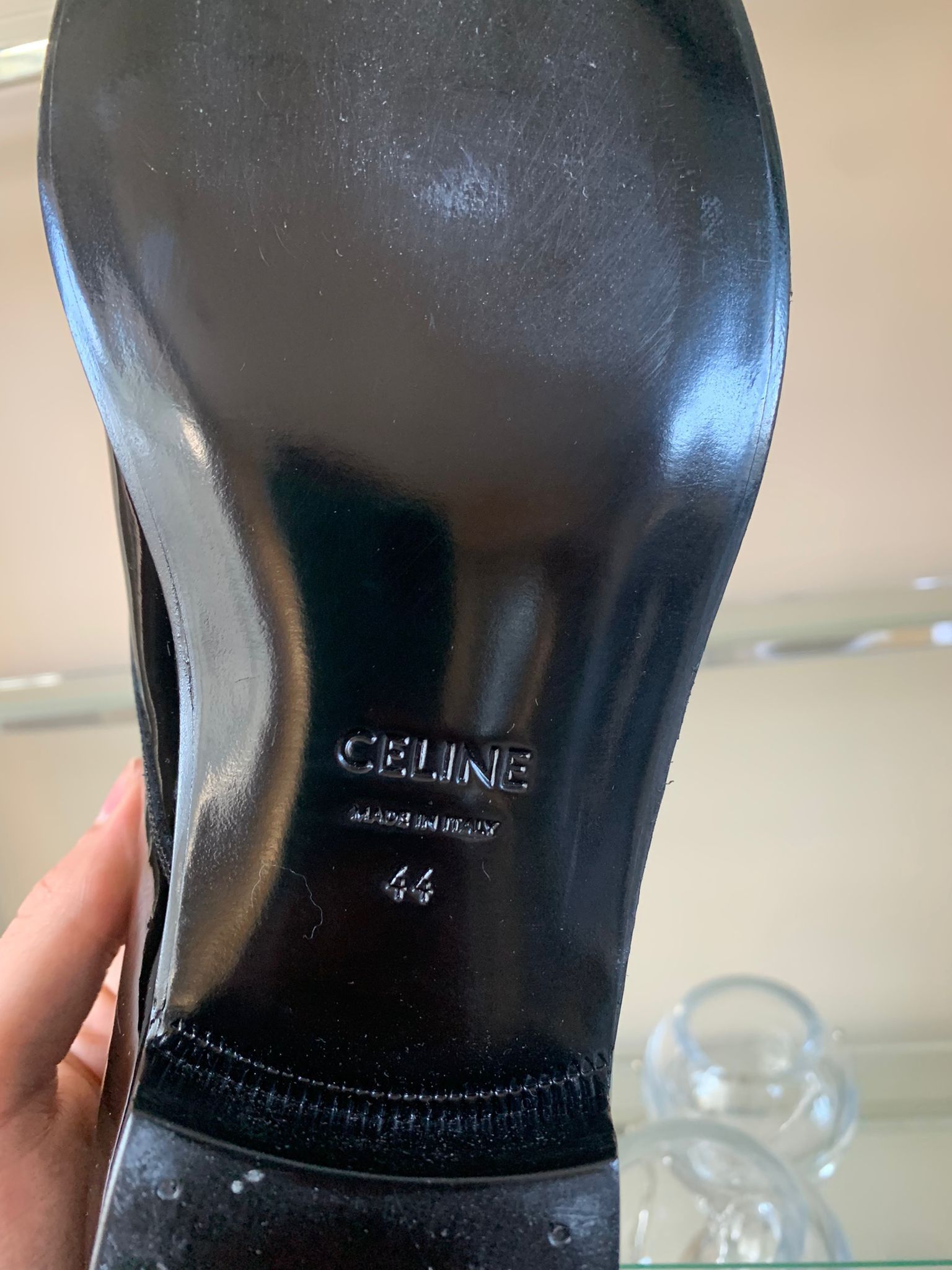 Celine Buckle 30 Shoes in Black Size US 11 / EU 44 - 8 Thumbnail