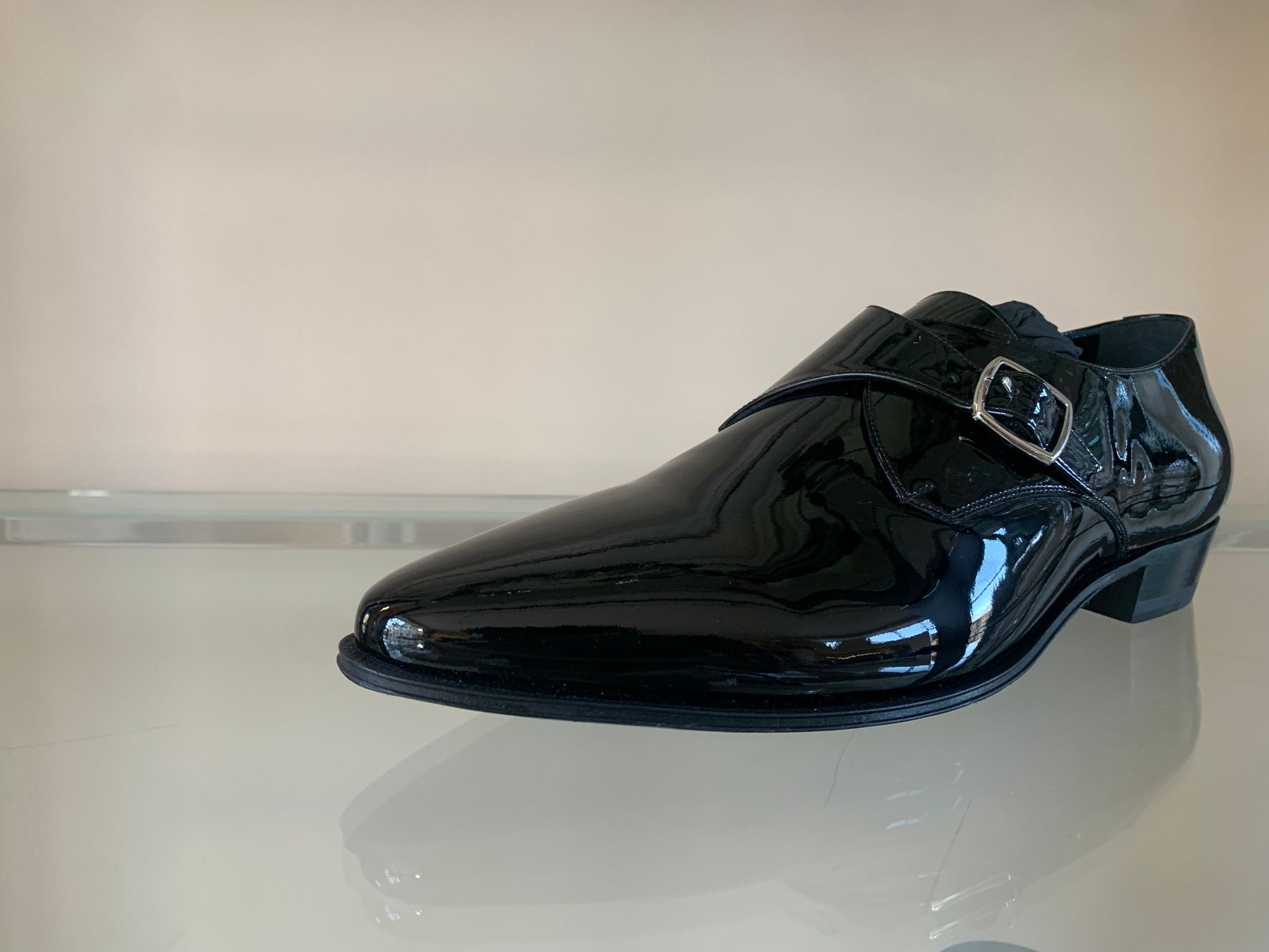 Celine Buckle 30 Shoes in Black Size US 11 / EU 44 - 3 Thumbnail