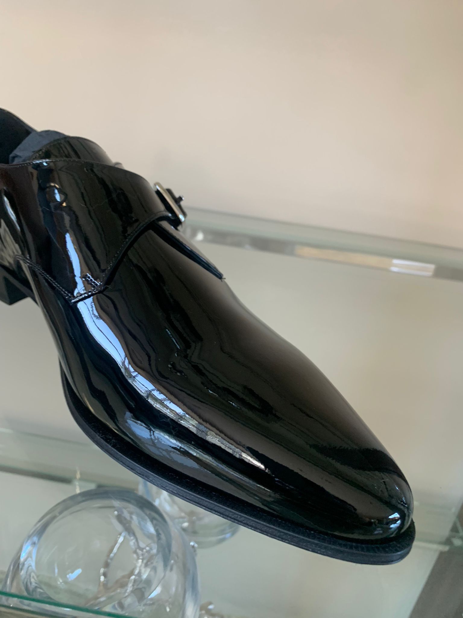 Celine Buckle 30 Shoes in Black Size US 11 / EU 44 - 6 Thumbnail