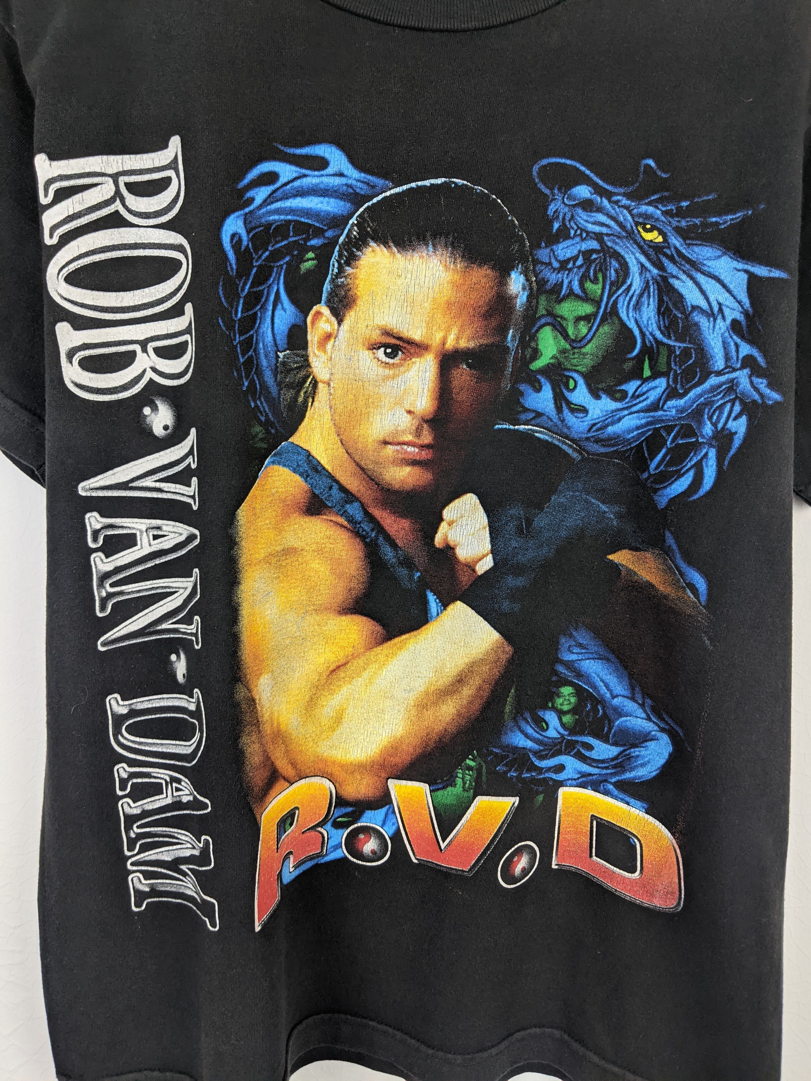 WWF Rob Van Dam RVD Bootleg Wresttling WWF WCW shirt Size US M / EU 48-50 / 2 - 3 Thumbnail