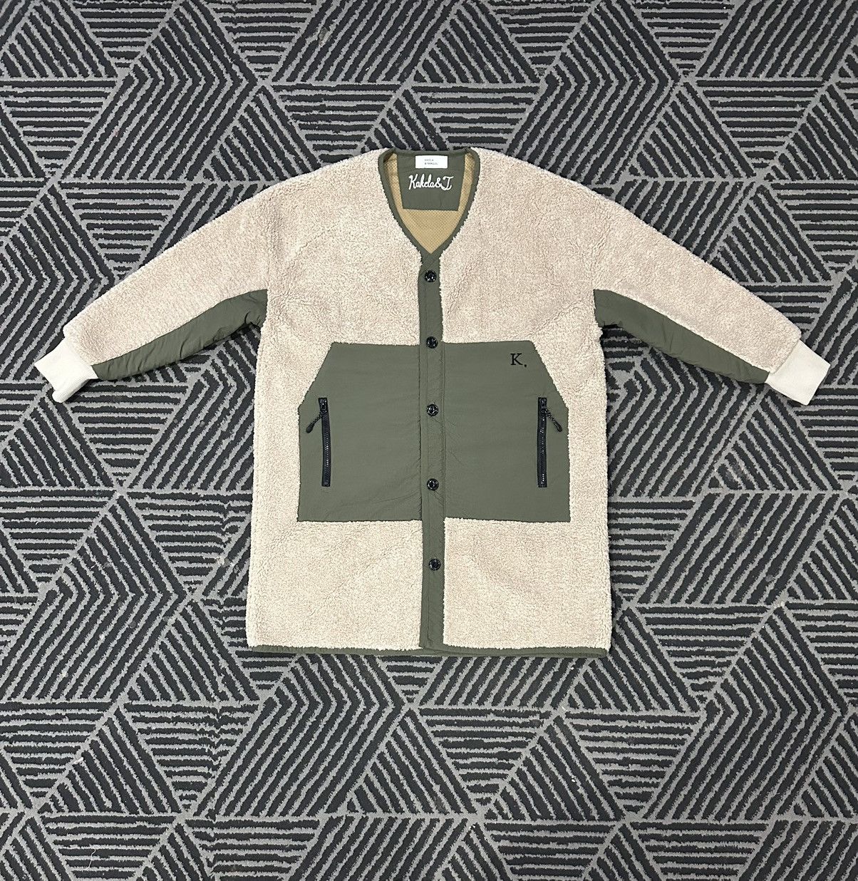 Vintage KAKELA & TRANQUIL Sherpa Button Up Jacket