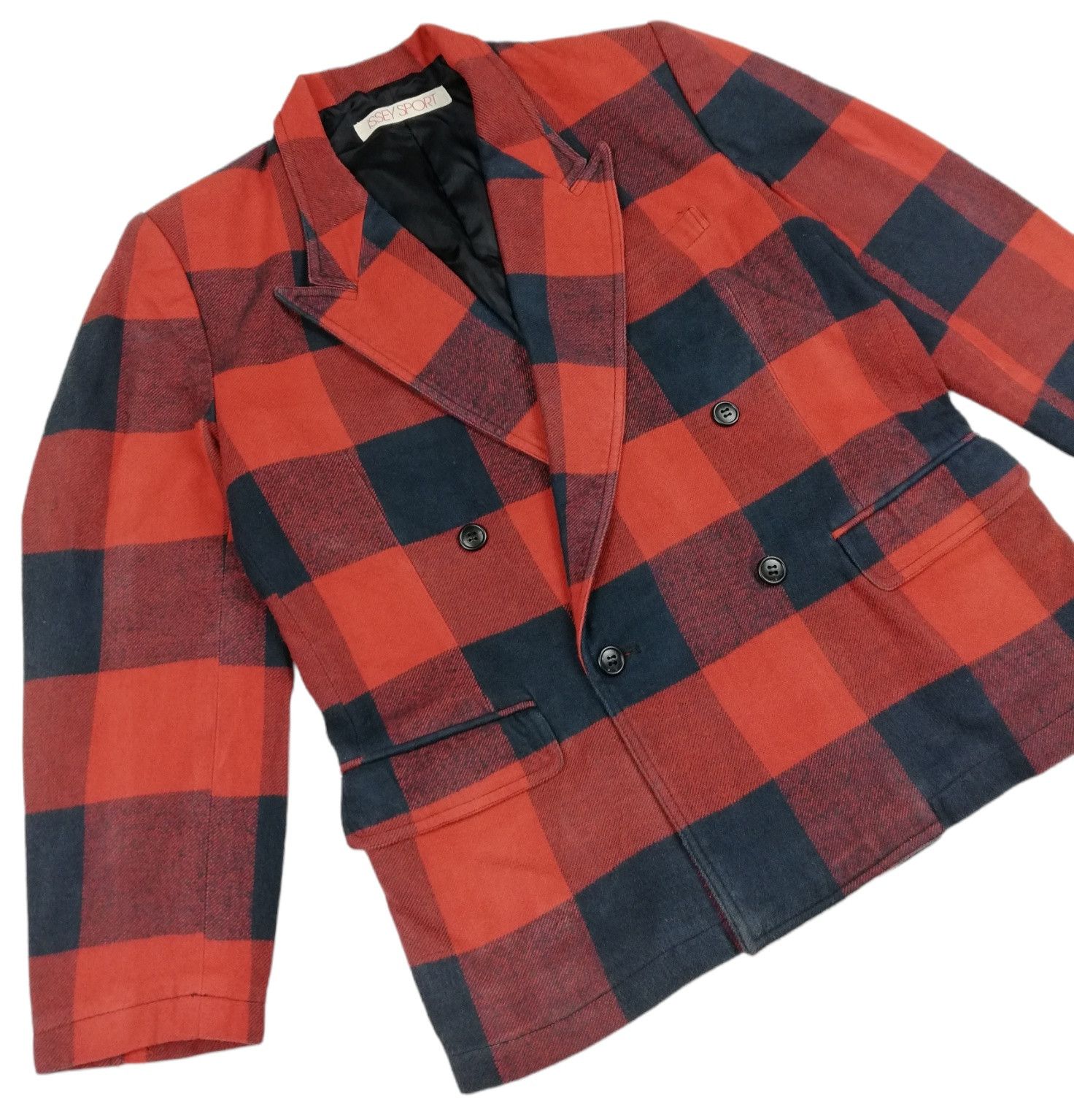 Issey Miyake 🔥GRAIL RARE Iconic Archival Issey Sport ♥️ Flannel Blazers Size US M / EU 48-50 / 2 - 3 Thumbnail