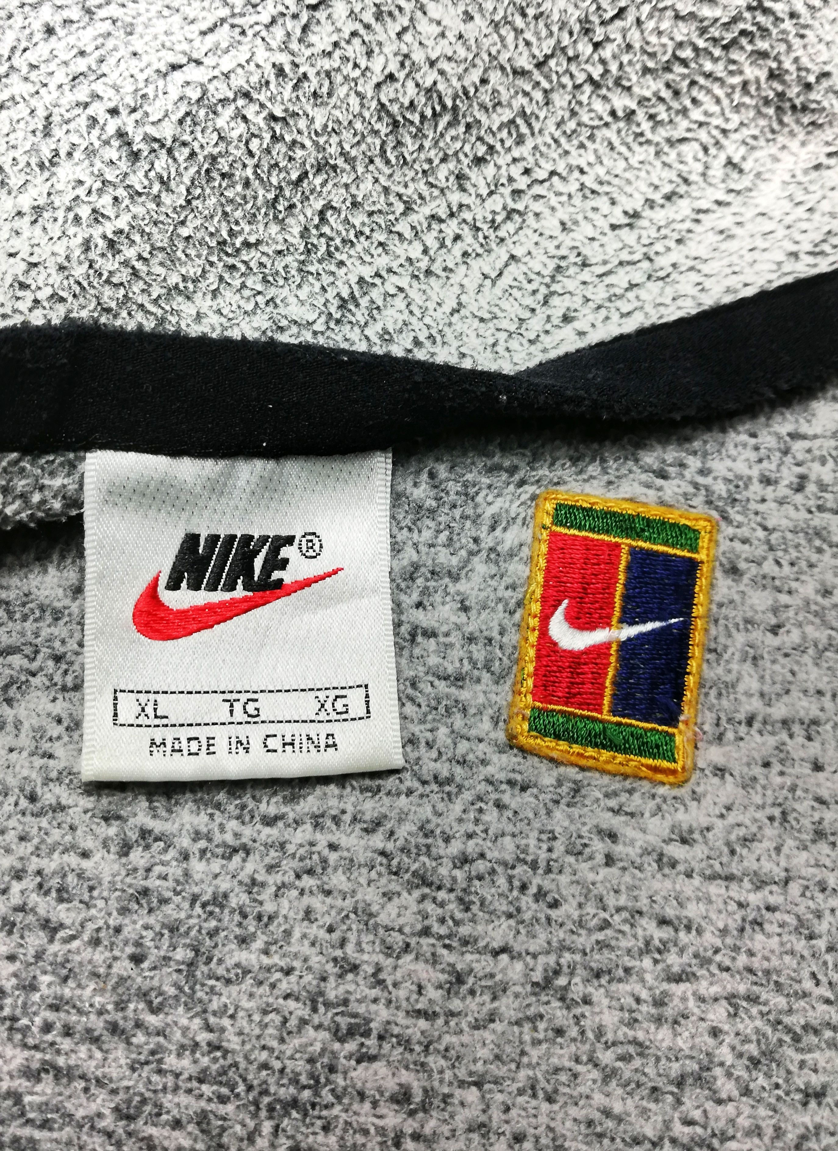 Nike 🔥90's Therma-F.I.T. Nike Fleece Sweater Court Logo Vest🔥 Size US XL / EU 56 / 4 - 6 Thumbnail