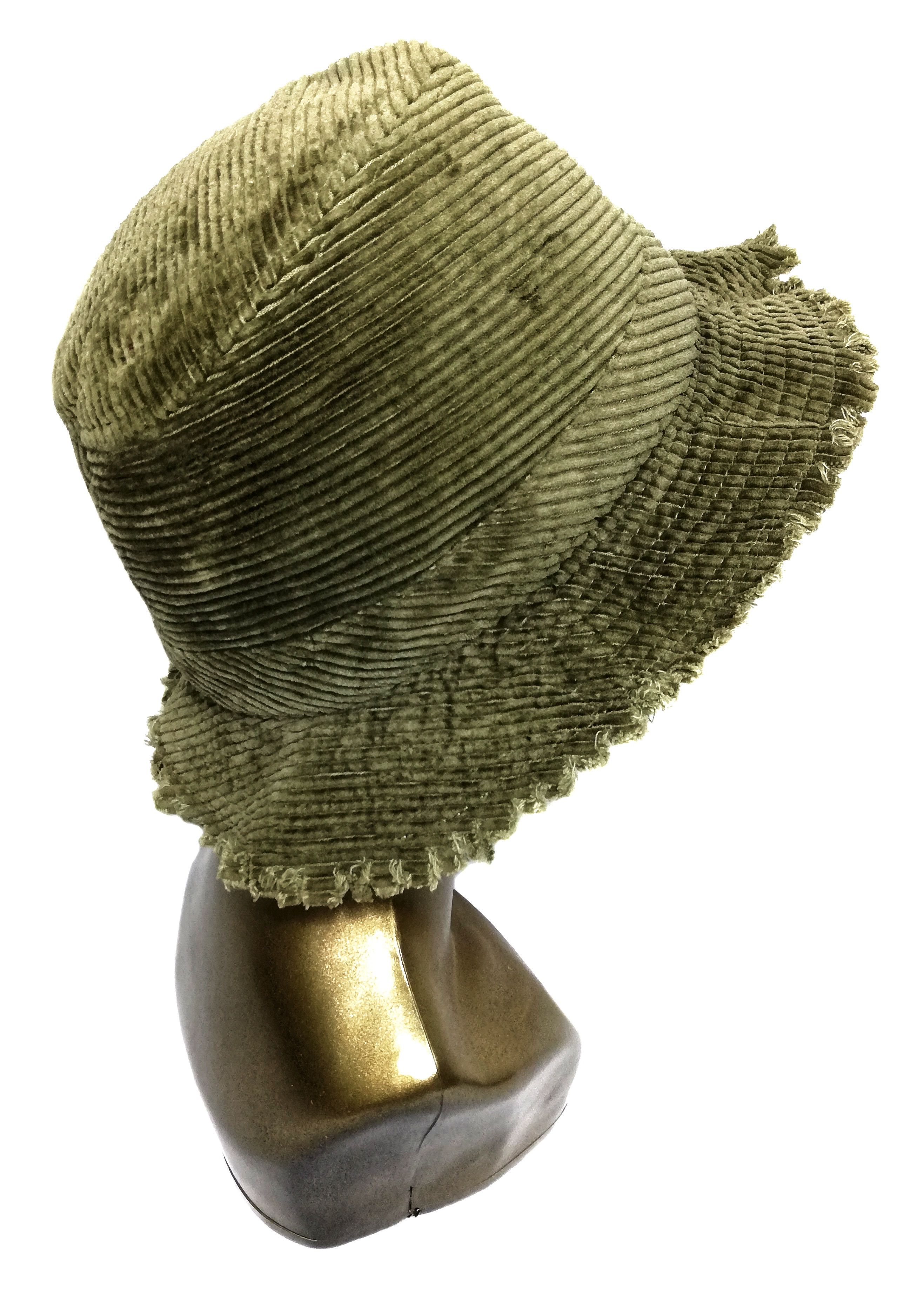 Beams Plus 🔥Beams Accessories Distressed Corduroy Bucket Hat Cotton🔥 Size ONE SIZE - 6 Thumbnail