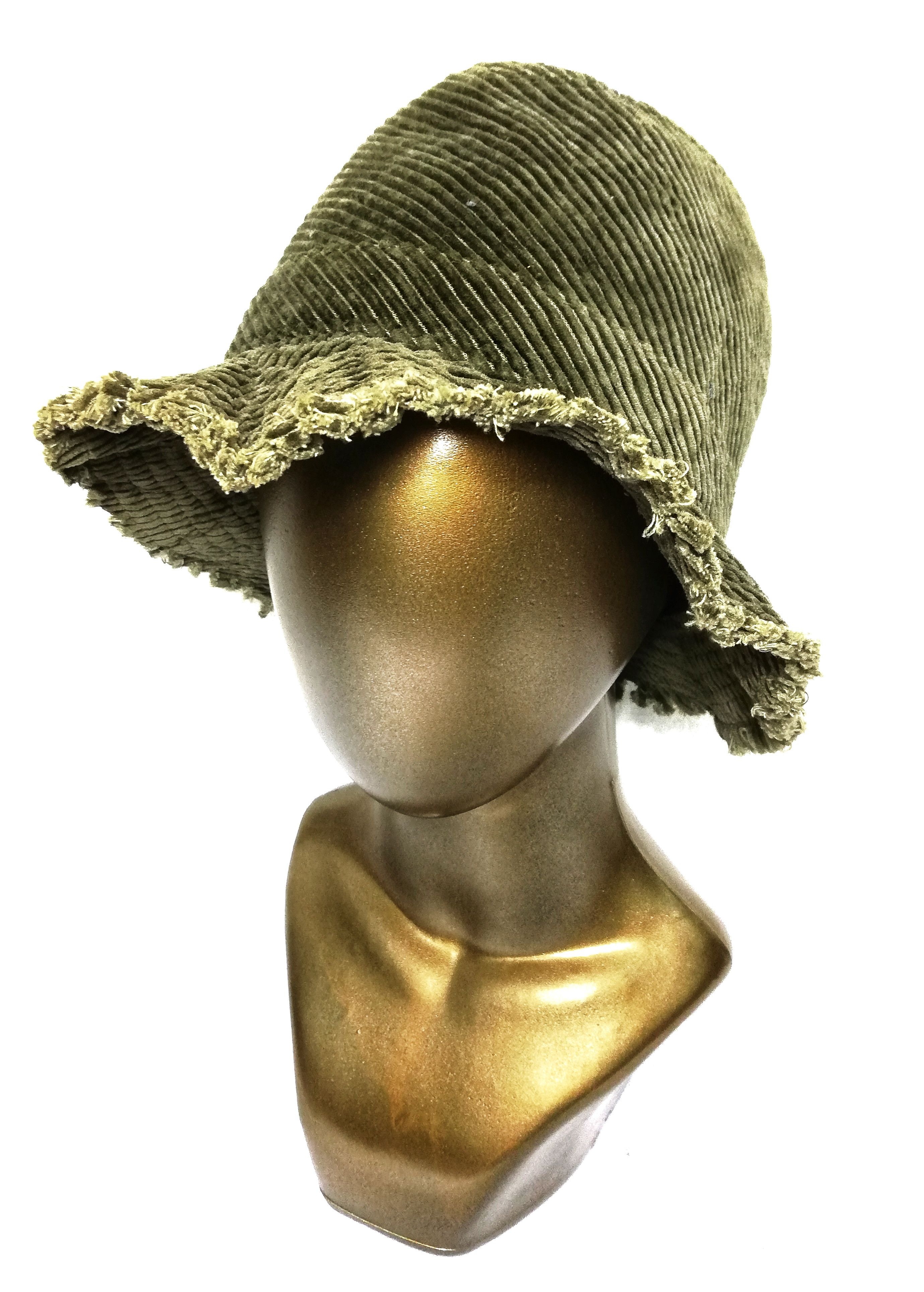 Beams Plus 🔥Beams Accessories Distressed Corduroy Bucket Hat Cotton🔥 Size ONE SIZE - 1 Thumbnail