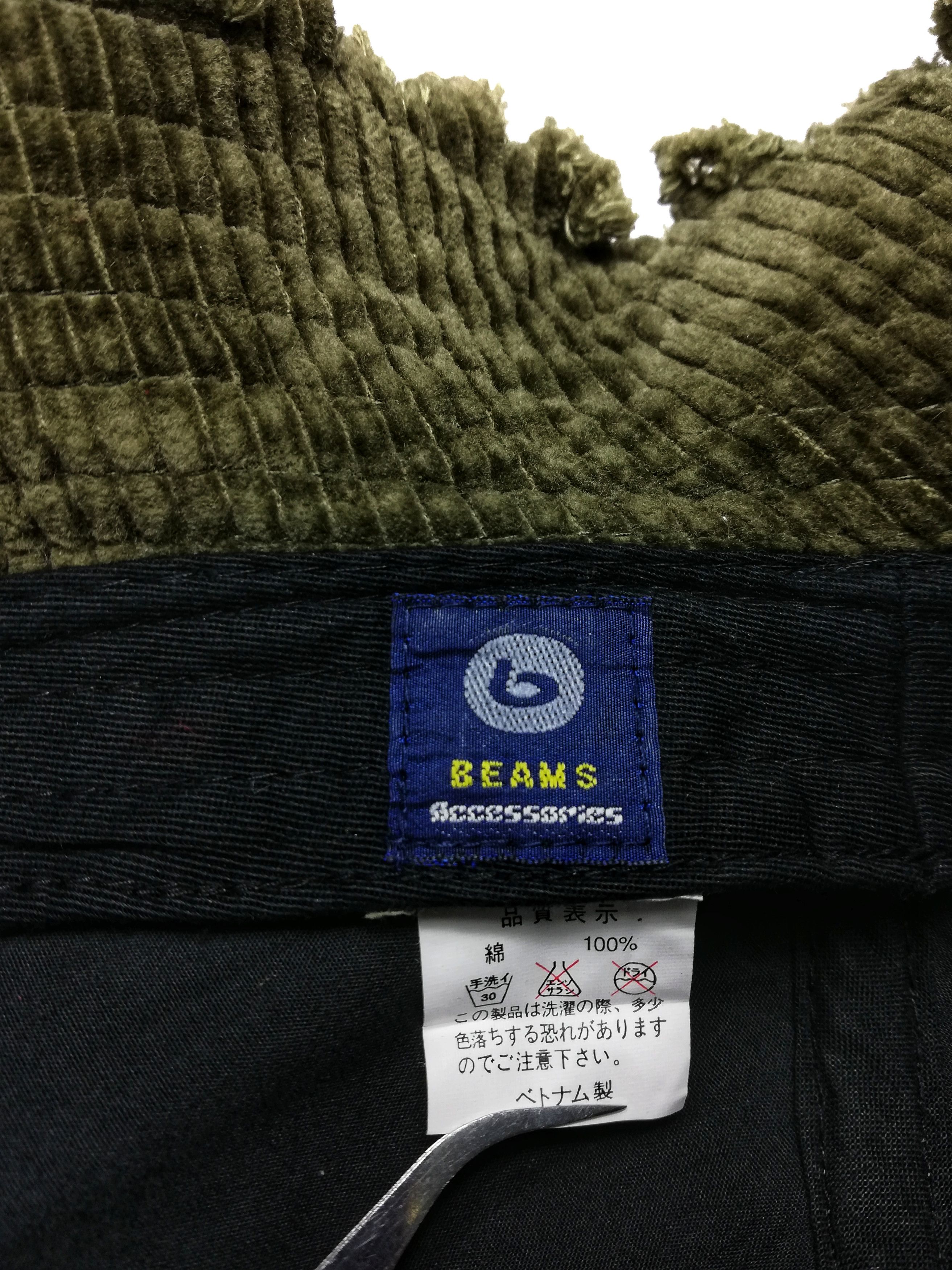 Beams Plus 🔥Beams Accessories Distressed Corduroy Bucket Hat Cotton🔥 Size ONE SIZE - 12 Thumbnail