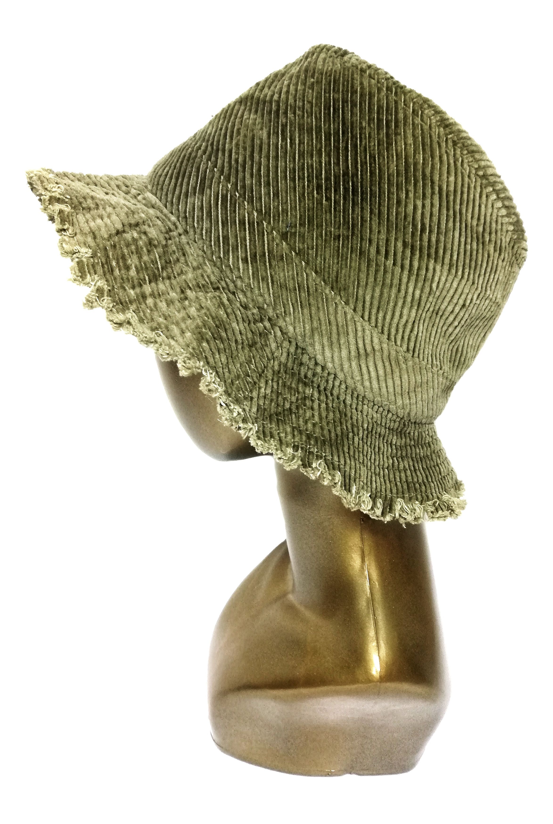 Beams Plus 🔥Beams Accessories Distressed Corduroy Bucket Hat Cotton🔥 Size ONE SIZE - 3 Thumbnail
