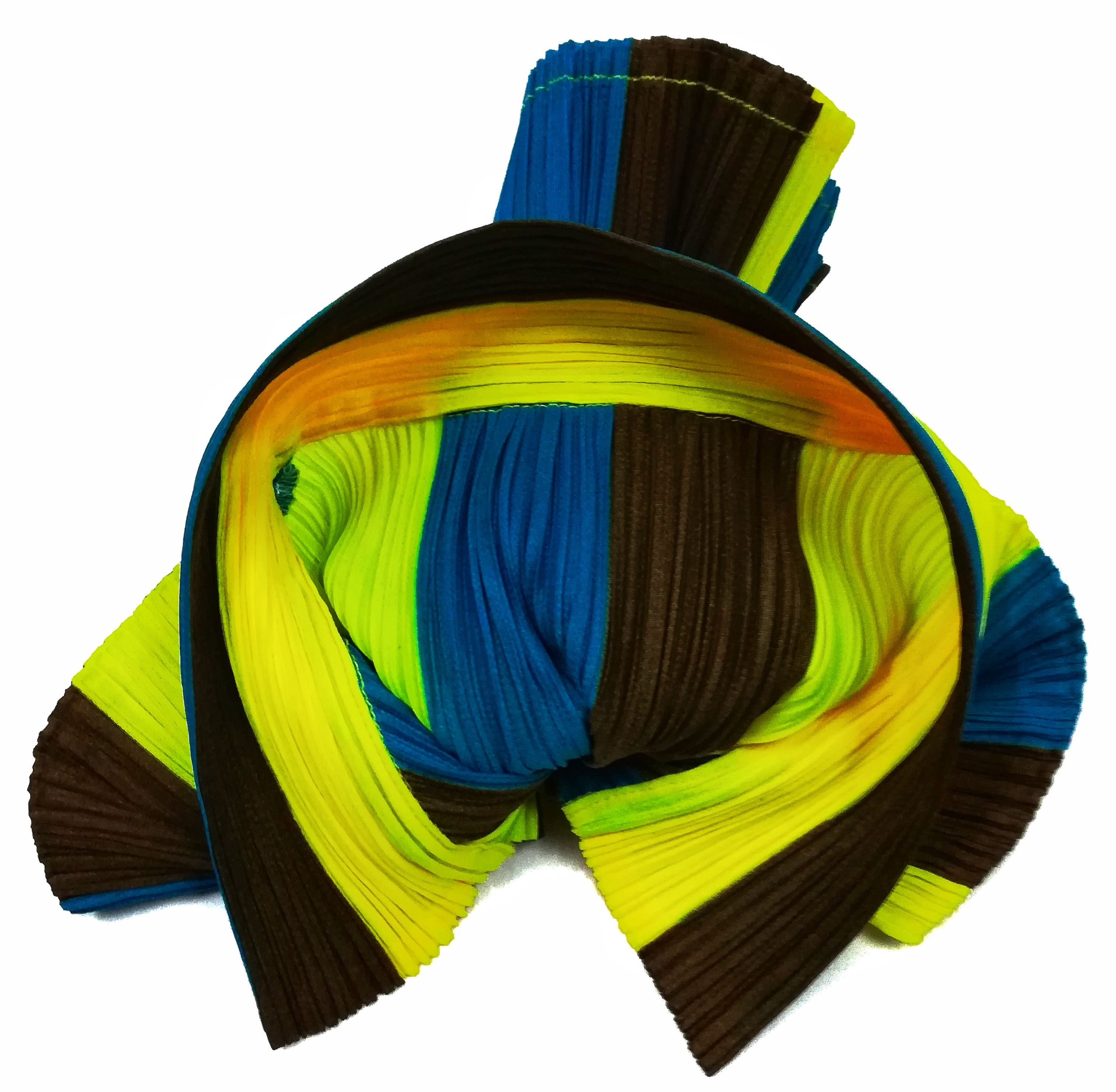 Issey Miyake 🔥Pleats Please By ISSEY MIYAKE Multicolour Sleeveless🔥 Size US M / EU 48-50 / 2 - 14 Thumbnail
