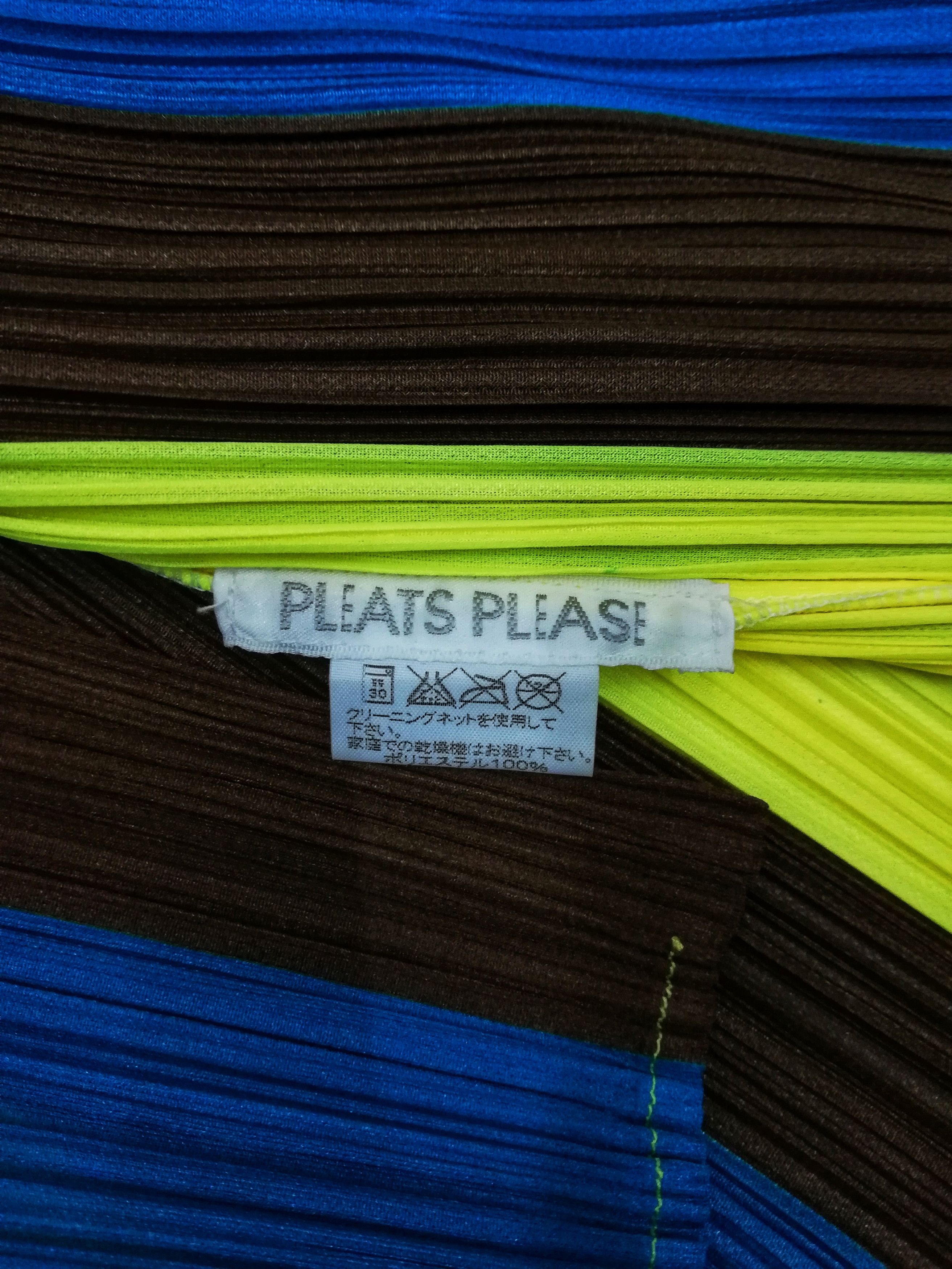 Issey Miyake 🔥Pleats Please By ISSEY MIYAKE Multicolour Sleeveless🔥 Size US M / EU 48-50 / 2 - 9 Thumbnail