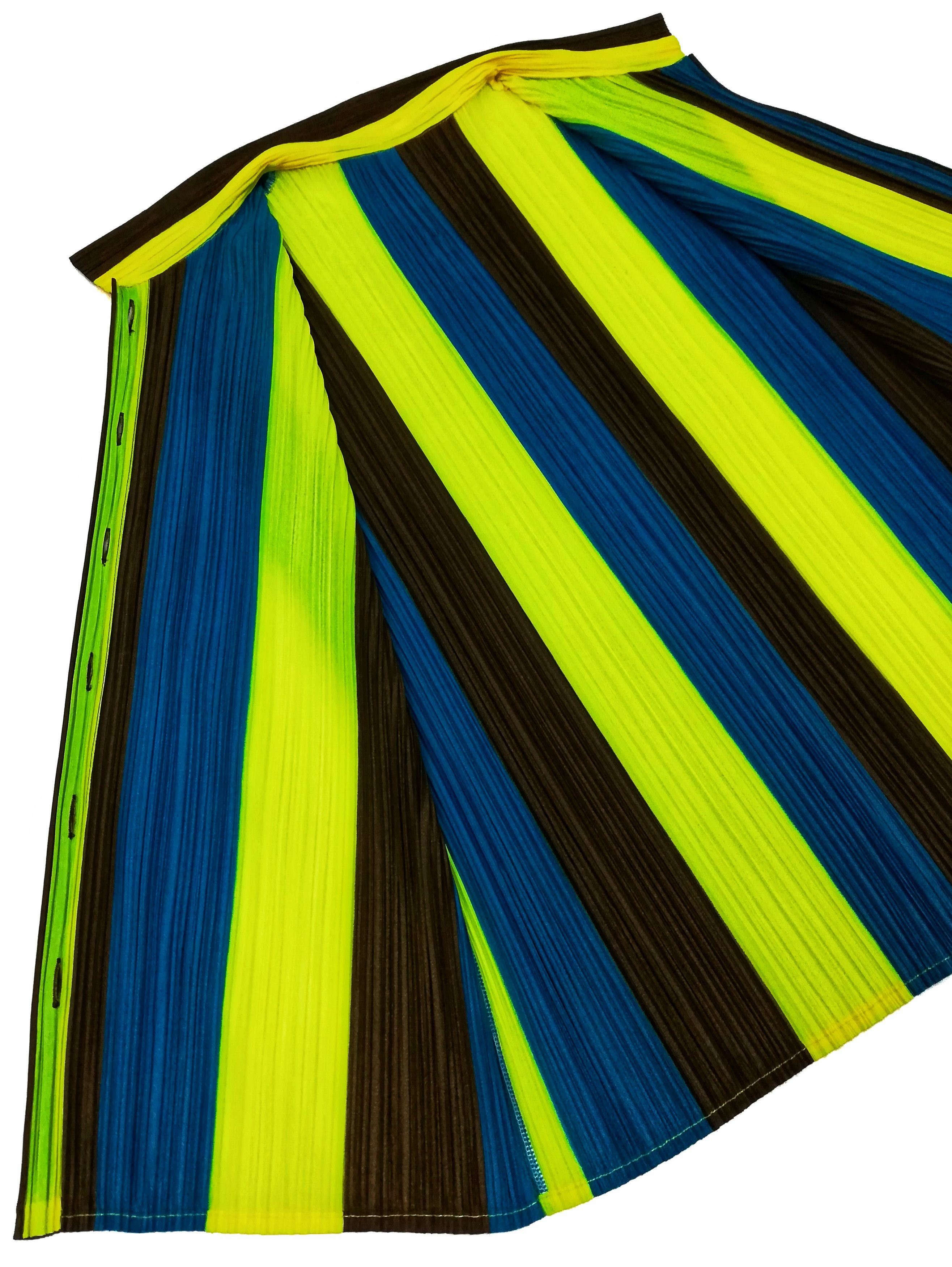 Issey Miyake 🔥Pleats Please By ISSEY MIYAKE Multicolour Sleeveless🔥 Size US M / EU 48-50 / 2 - 6 Thumbnail