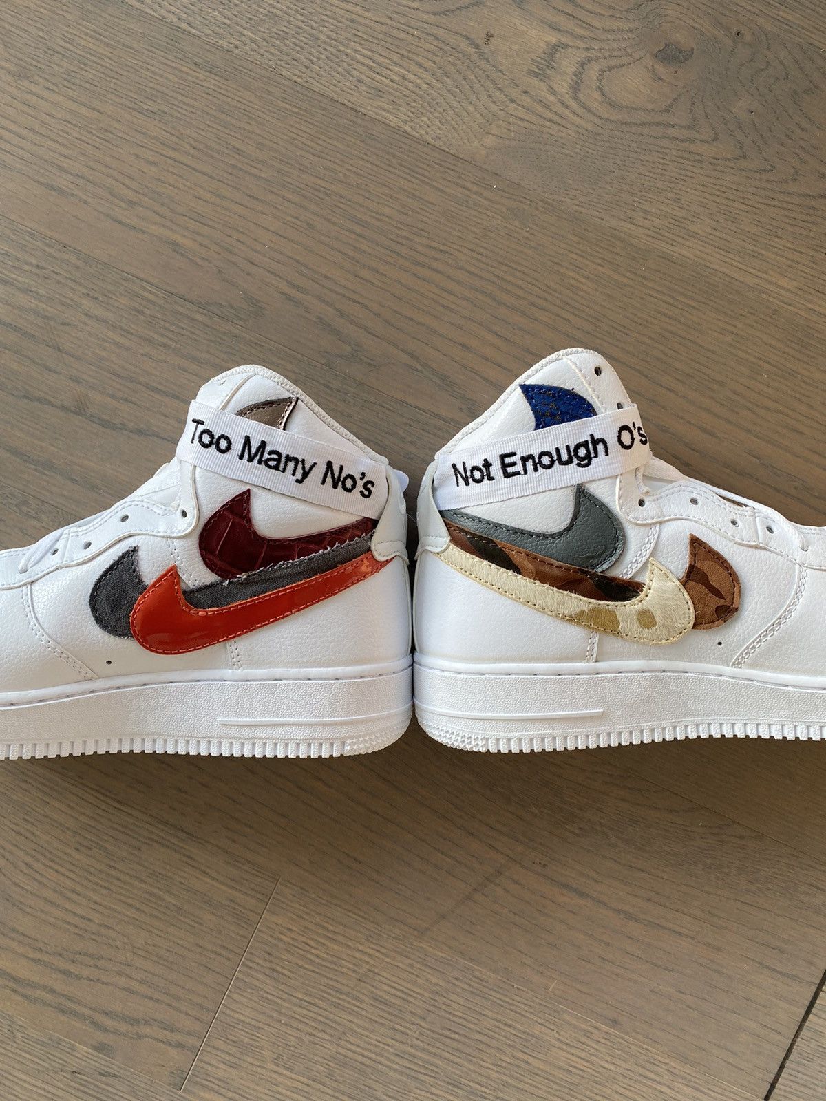 John Geiger John Geiger - Misplaced Checks Af1 High (Japan F&F) Size US 8 / EU 41 - 5 Thumbnail