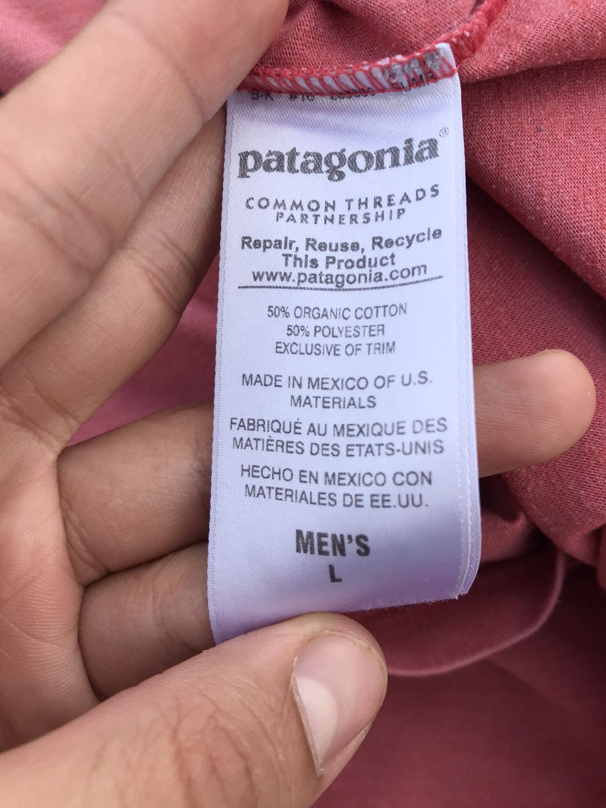 Patagonia Patagonia Live Simply Tee Size US L / EU 52-54 / 3 - 6 Thumbnail