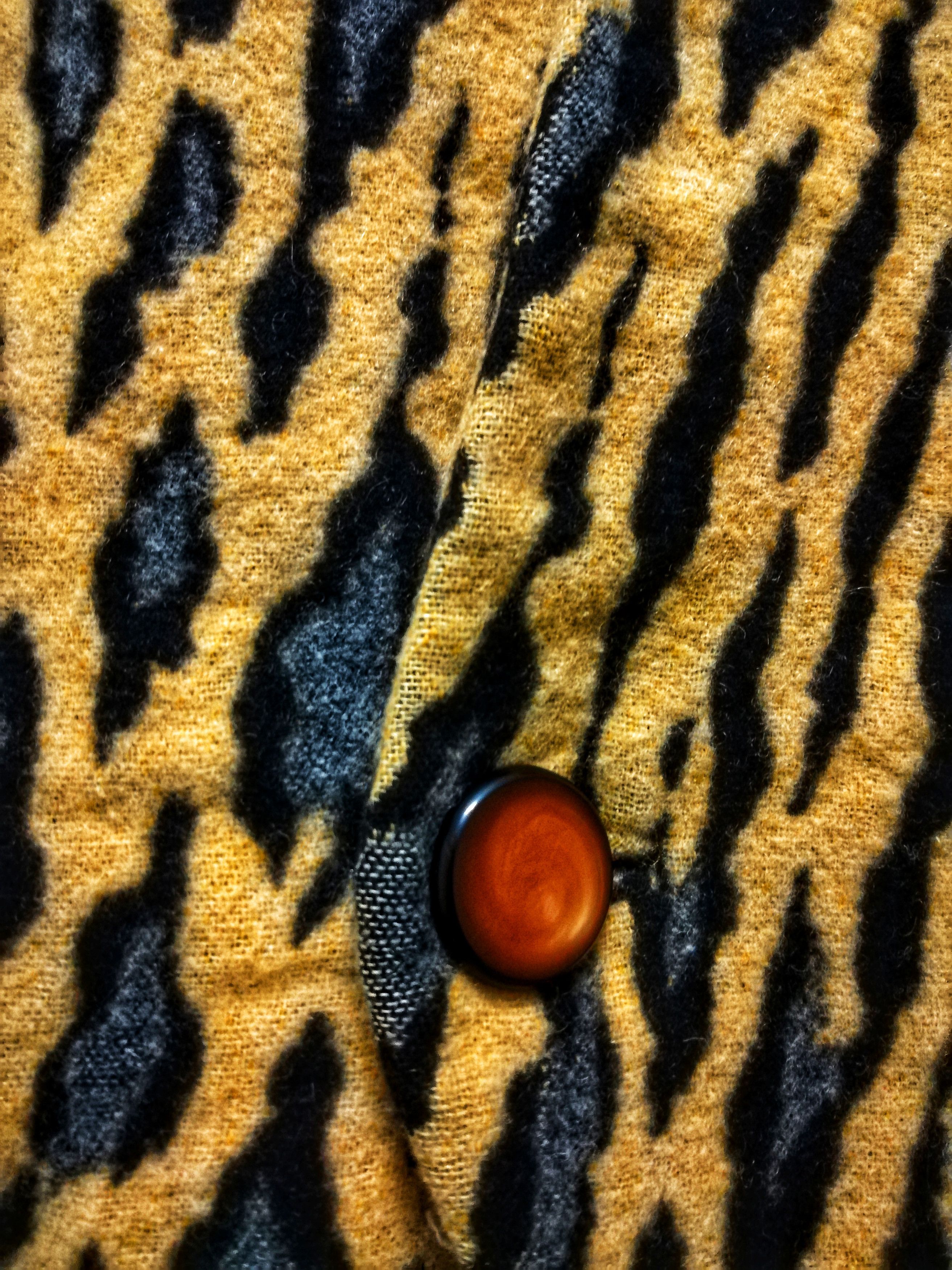 Japanese Brand × Vintage 🔥Hanten Kimono Traditional Wool Tiger Print Style Jacket🔥 Size US M / EU 48-50 / 2 - 4 Thumbnail