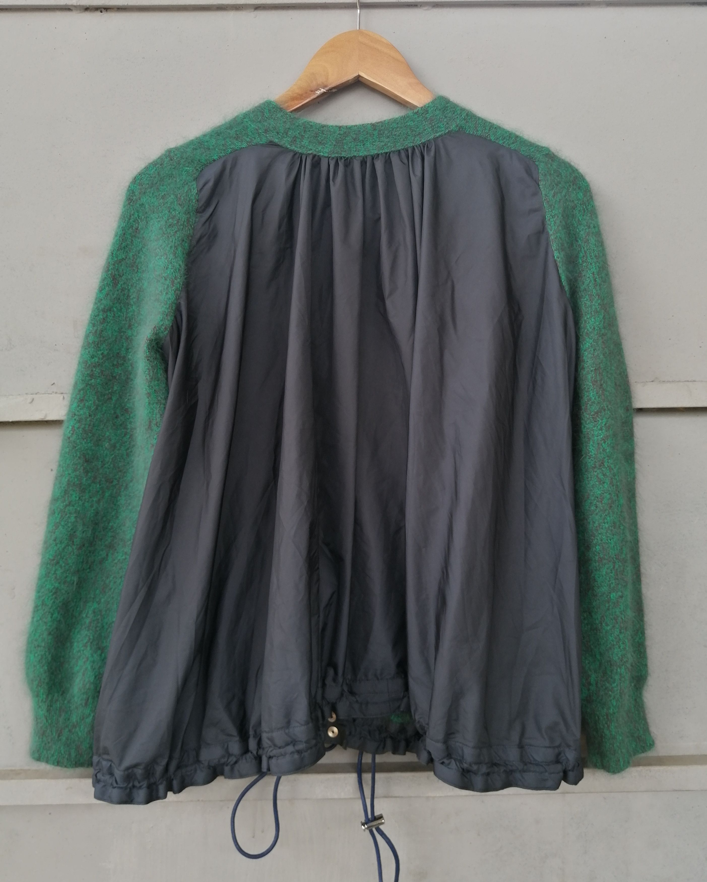 Sacai sacai luck - Mohair/Nylon Cardigan Size L / US 10 / IT 46 - 2 Thumbnail