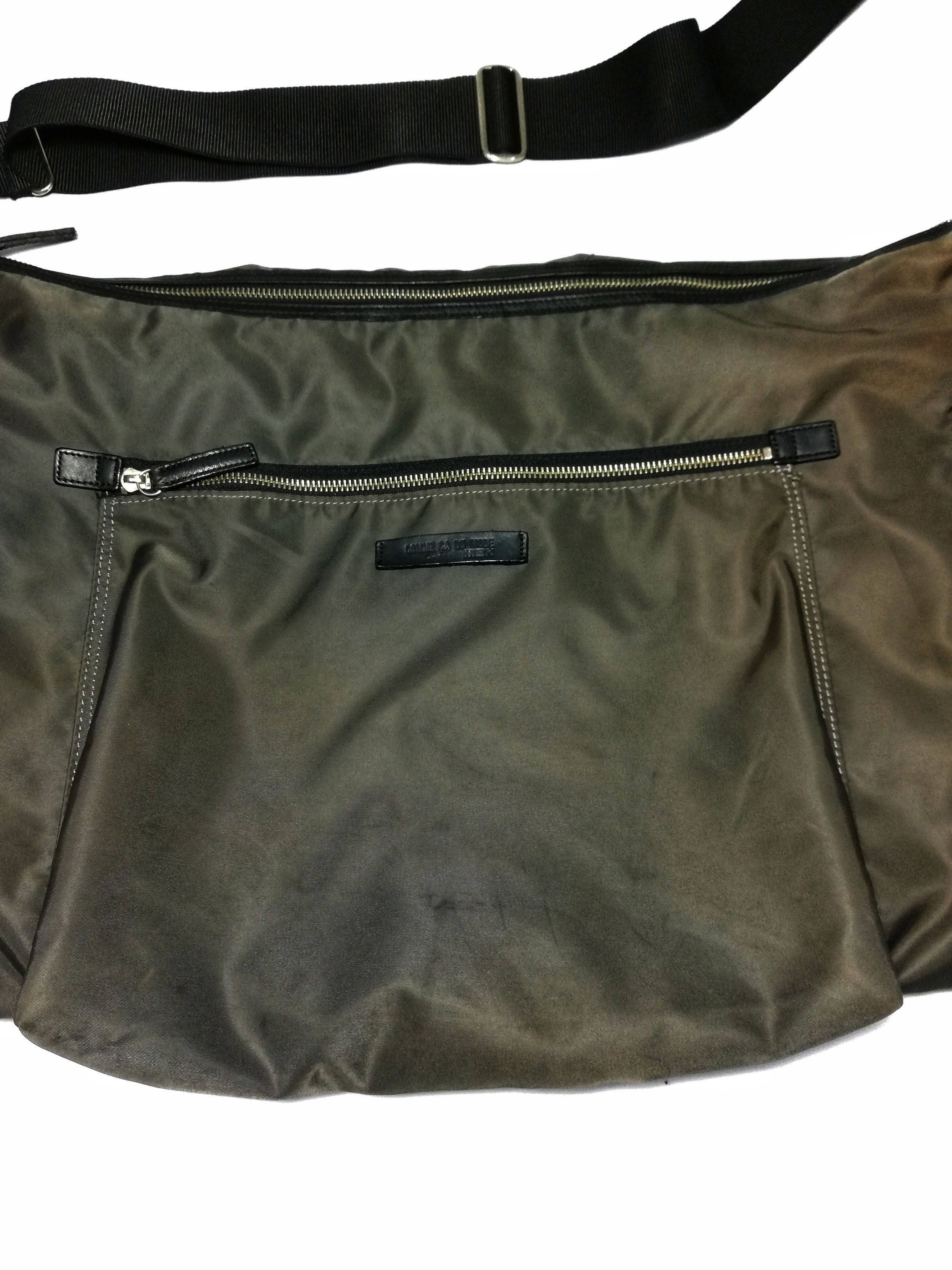 Japanese Brand 🔥Comme Ca Du Mode Men Menjadi Large Sling Bag Nylon🔥 Size ONE SIZE - 5 Thumbnail