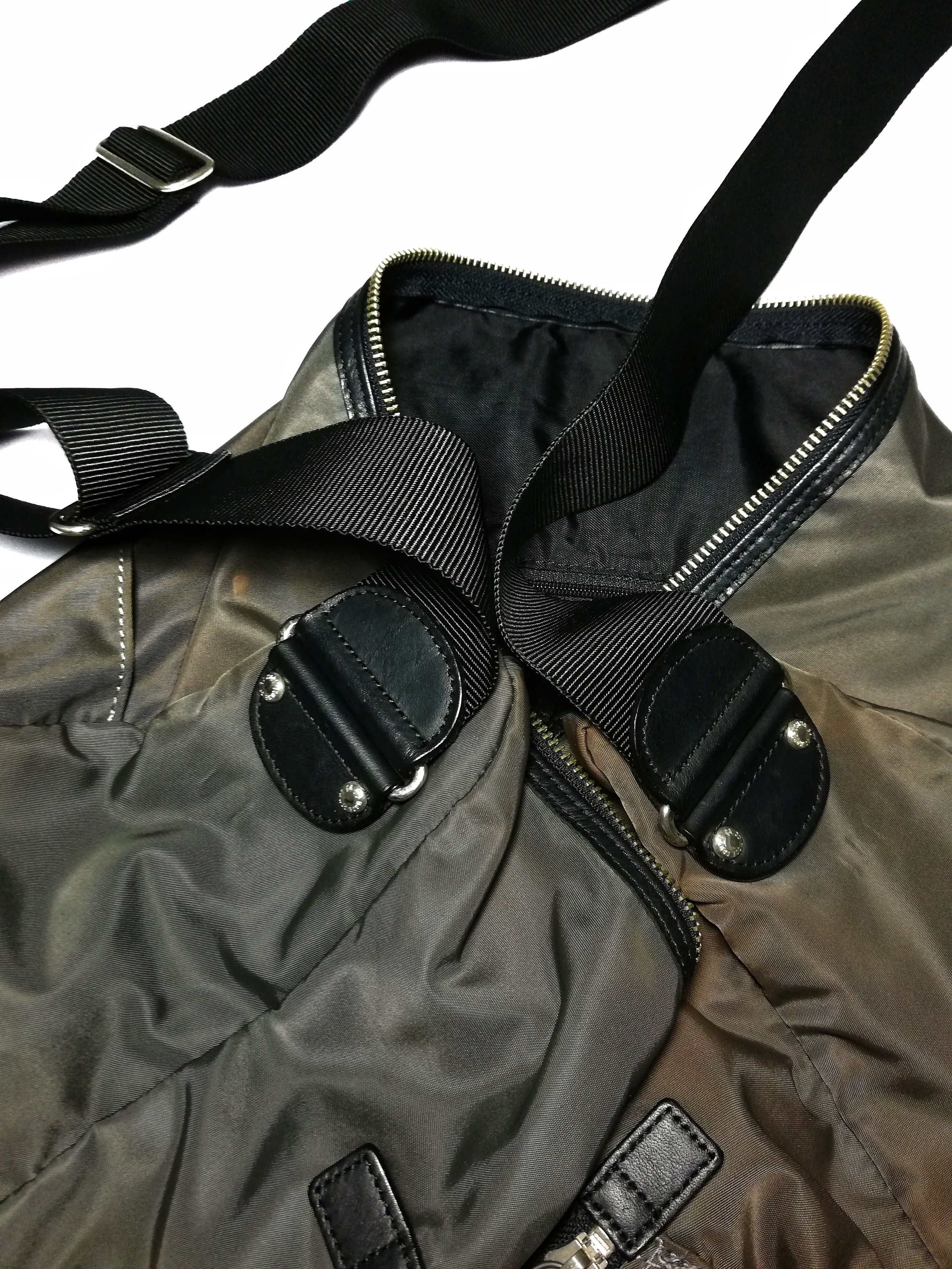 Japanese Brand 🔥Comme Ca Du Mode Men Menjadi Large Sling Bag Nylon🔥 Size ONE SIZE - 12 Thumbnail