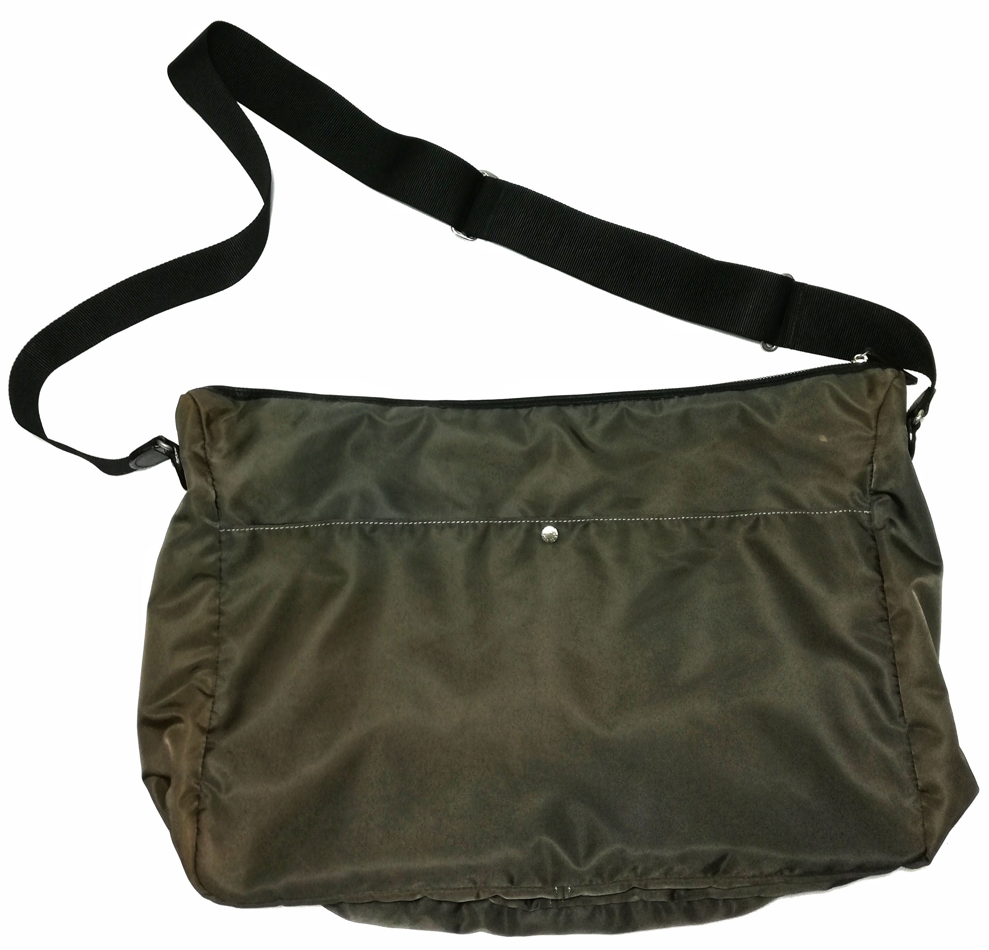 Japanese Brand 🔥Comme Ca Du Mode Men Menjadi Large Sling Bag Nylon🔥 Size ONE SIZE - 14 Thumbnail