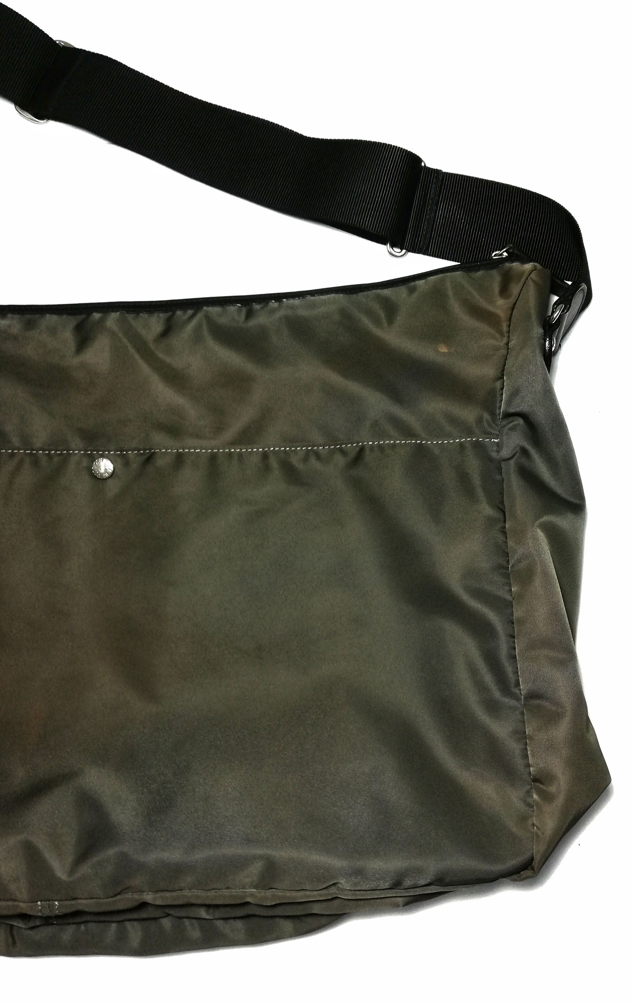 Japanese Brand 🔥Comme Ca Du Mode Men Menjadi Large Sling Bag Nylon🔥 Size ONE SIZE - 16 Thumbnail
