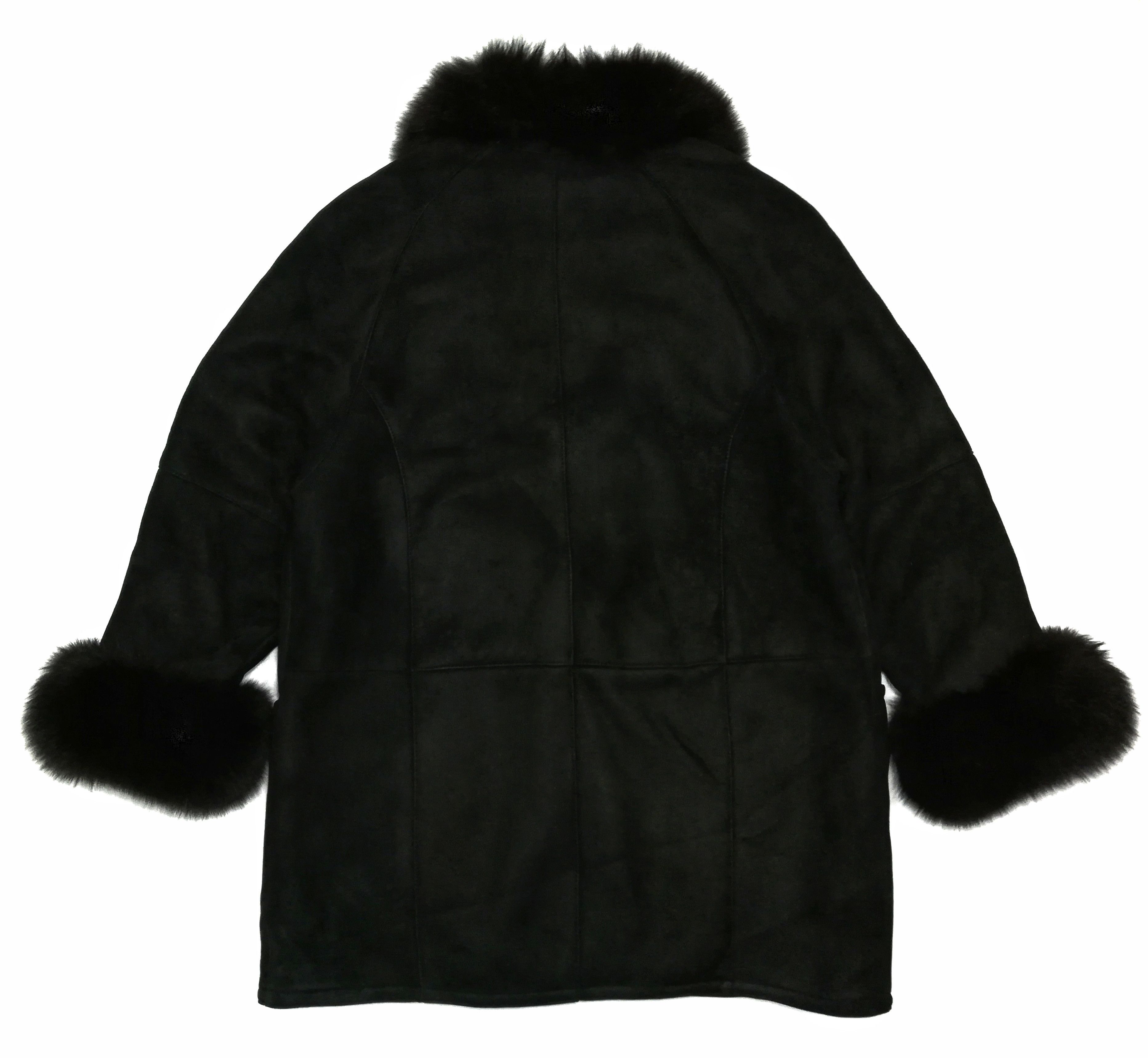 Japanese Brand 🔥Dinno Gallucci Lambskin Color Fox Mink Fur HA Fleece Coat Size US M / EU 48-50 / 2 - 11 Thumbnail