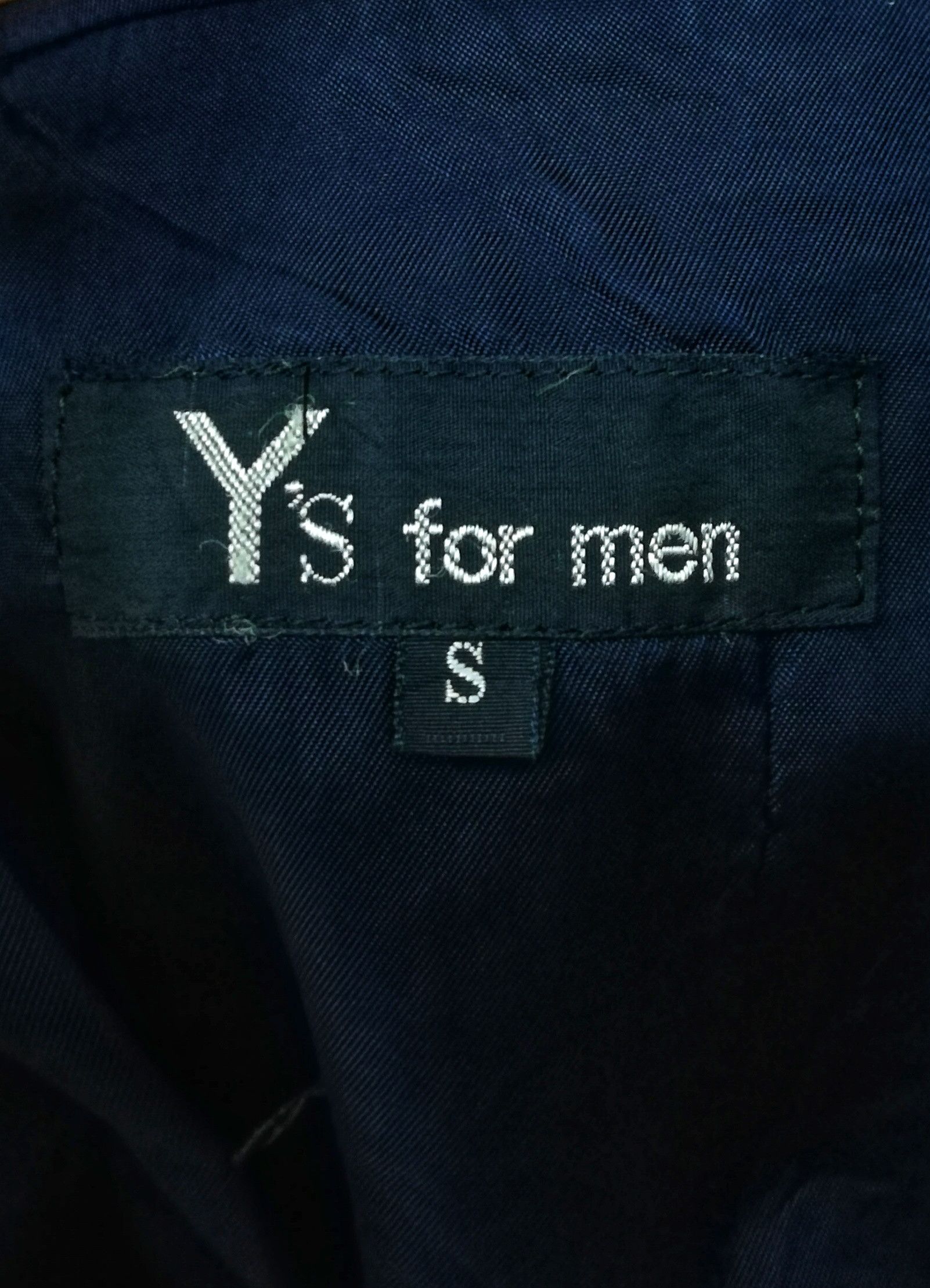 Y's for Men × Yohji Yamamoto 🔥GRAIL RARE Iconic💙 80's Gabbardine Wool Exclusive Blazer Size US S / EU 44-46 / 1 - 7 Thumbnail