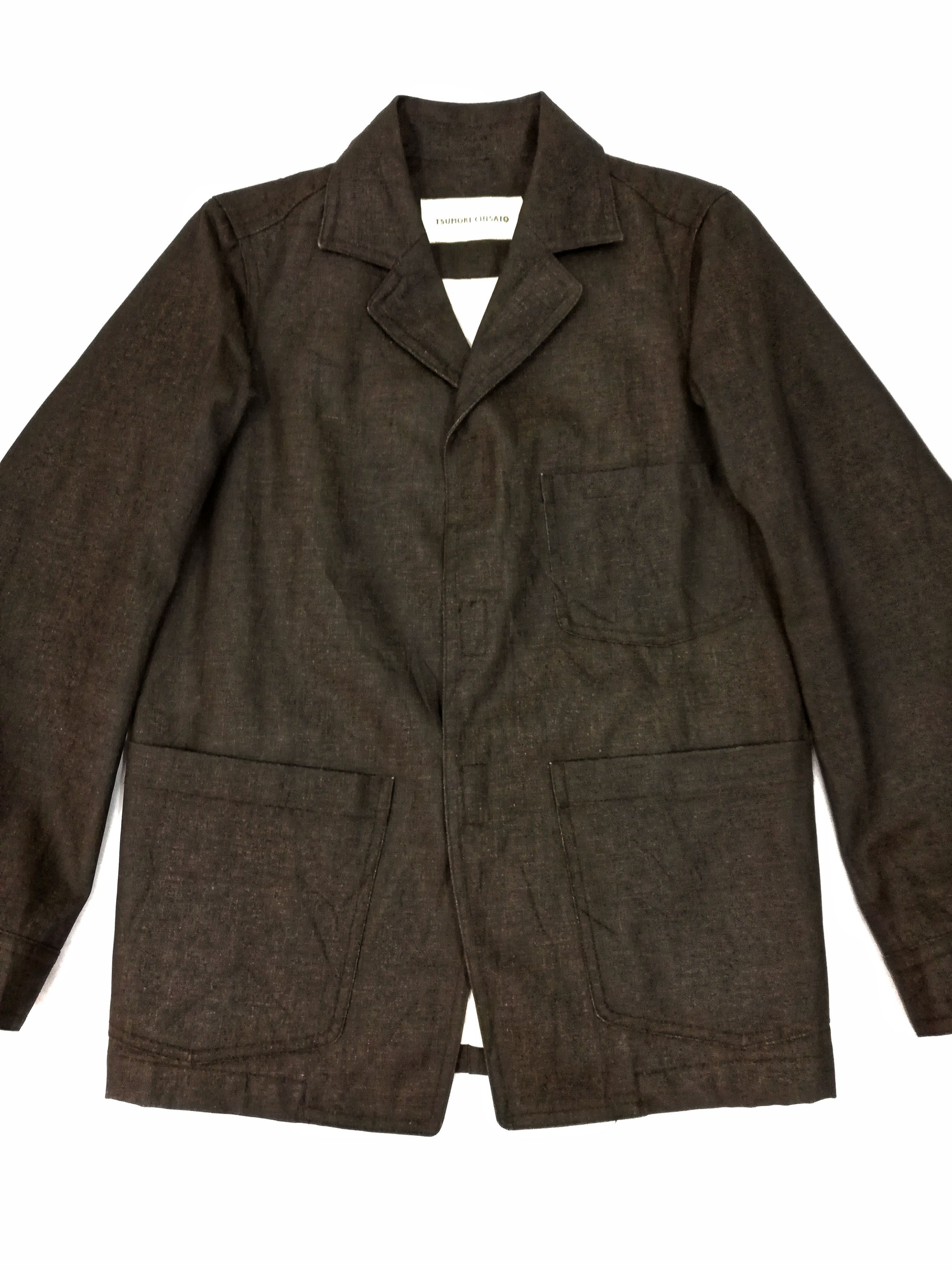 Issey Miyake × Tsumori Chisato 🔥Tsumori Chisato Moleskin Denim Chore Jacket Cotton🔥 Size US S / EU 44-46 / 1 - 2 Thumbnail
