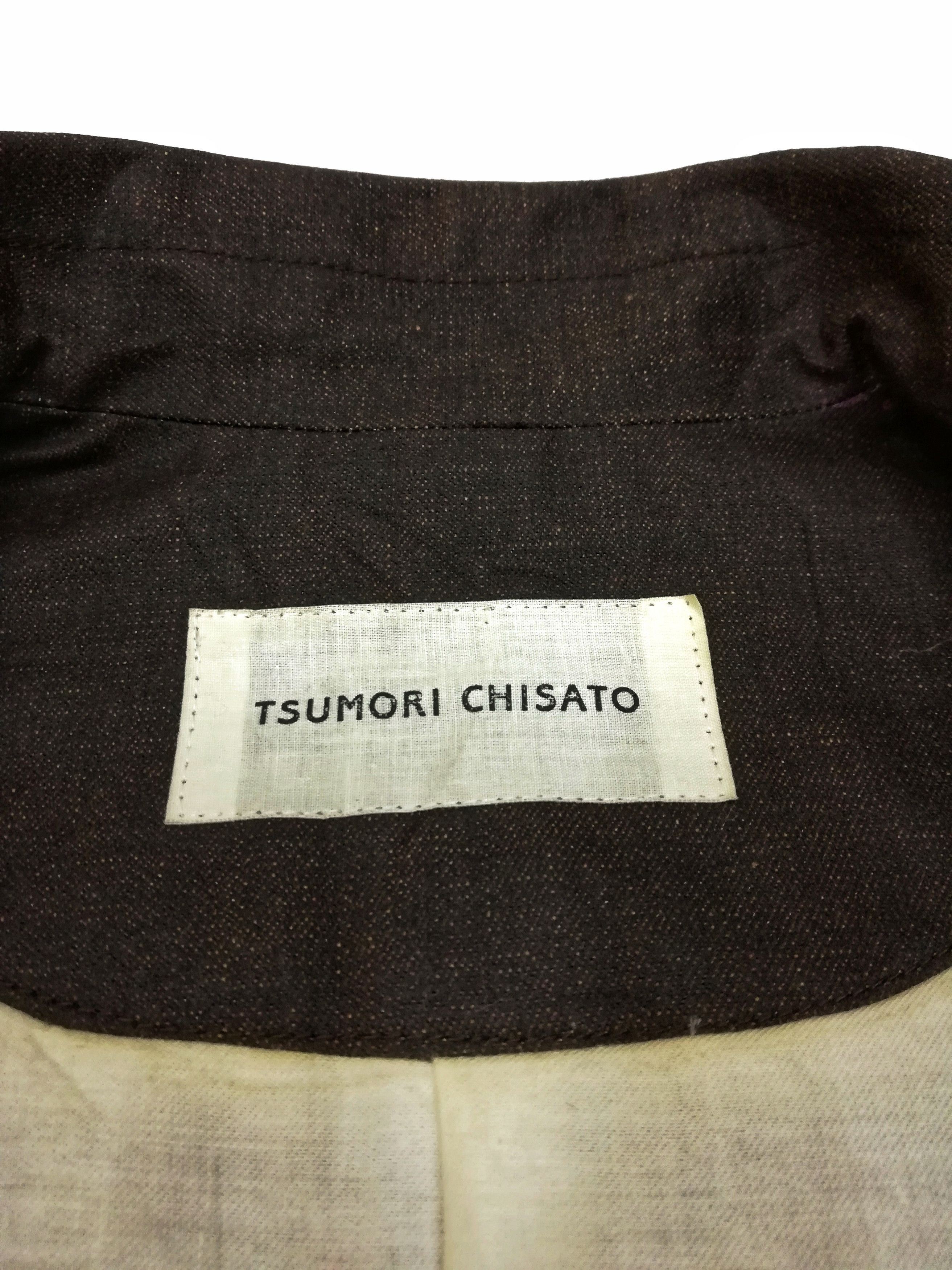 Issey Miyake × Tsumori Chisato 🔥Tsumori Chisato Moleskin Denim Chore Jacket Cotton🔥 Size US S / EU 44-46 / 1 - 7 Thumbnail