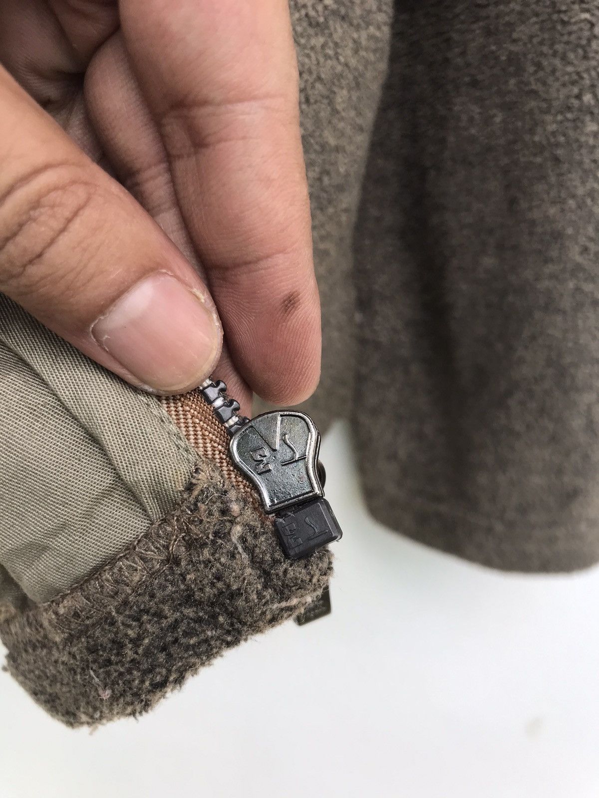 Ermenegildo Zegna Made in Italy Zegna Sport Cropped Oversized Fleece Jacket Size US XXS / EU 40 - 12 Thumbnail