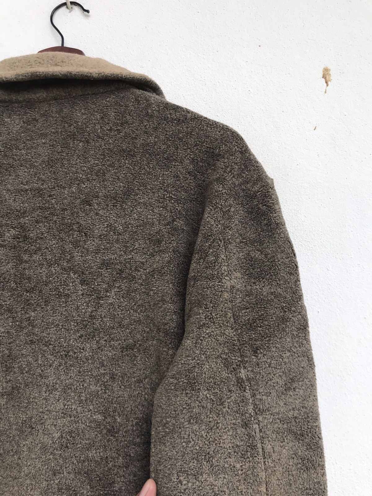 Ermenegildo Zegna Made in Italy Zegna Sport Cropped Oversized Fleece Jacket Size US XXS / EU 40 - 11 Thumbnail
