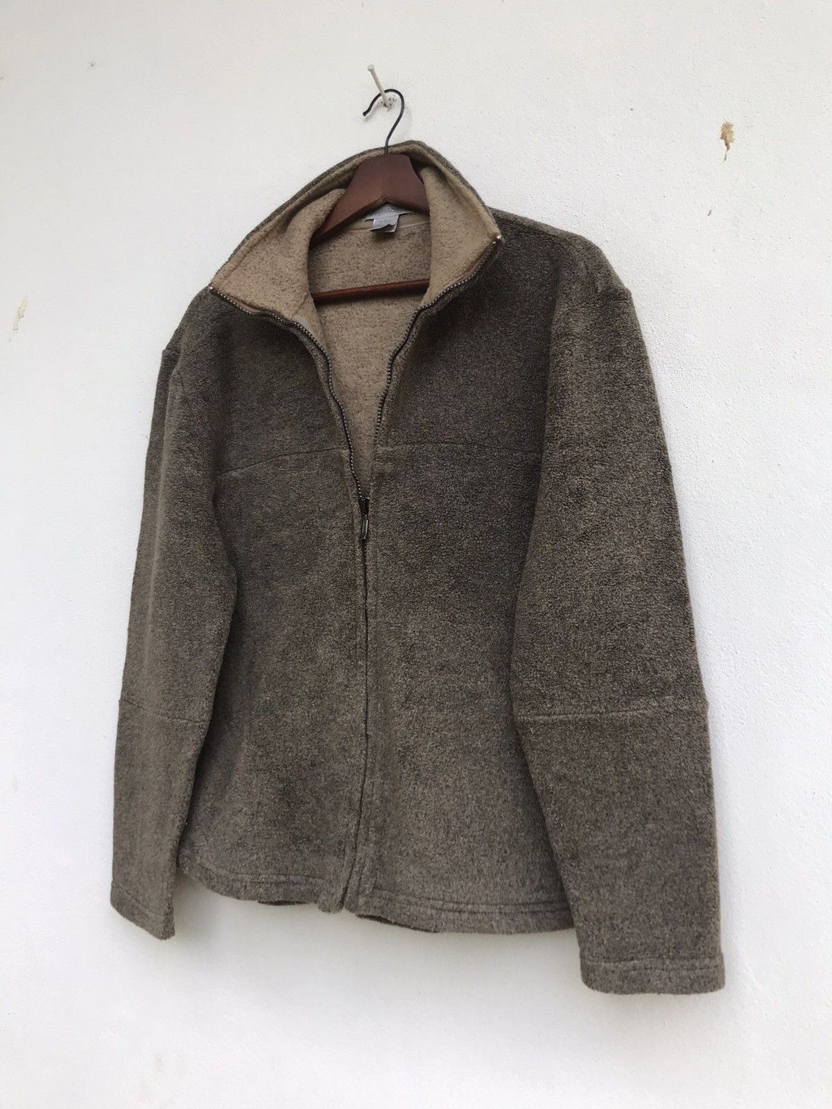 Ermenegildo Zegna Made in Italy Zegna Sport Cropped Oversized Fleece Jacket Size US XXS / EU 40 - 4 Thumbnail