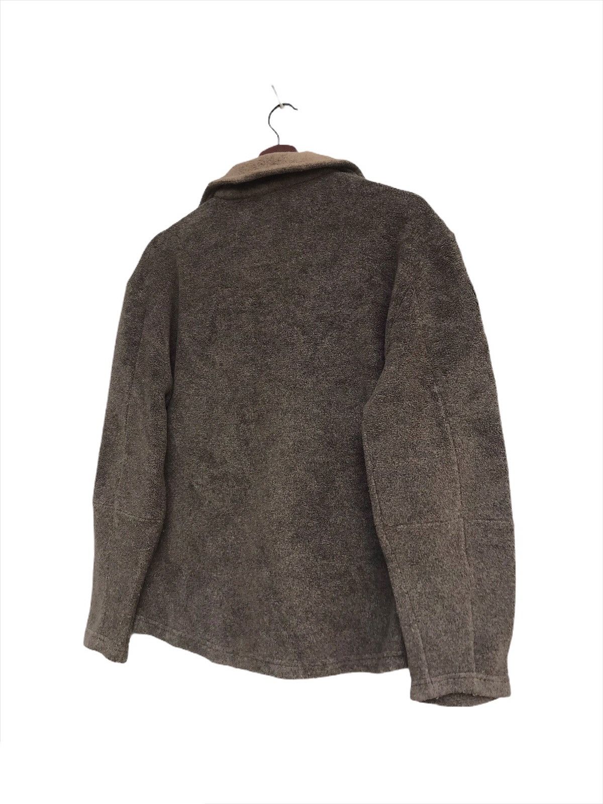 Ermenegildo Zegna Made in Italy Zegna Sport Cropped Oversized Fleece Jacket Size US XXS / EU 40 - 3 Thumbnail