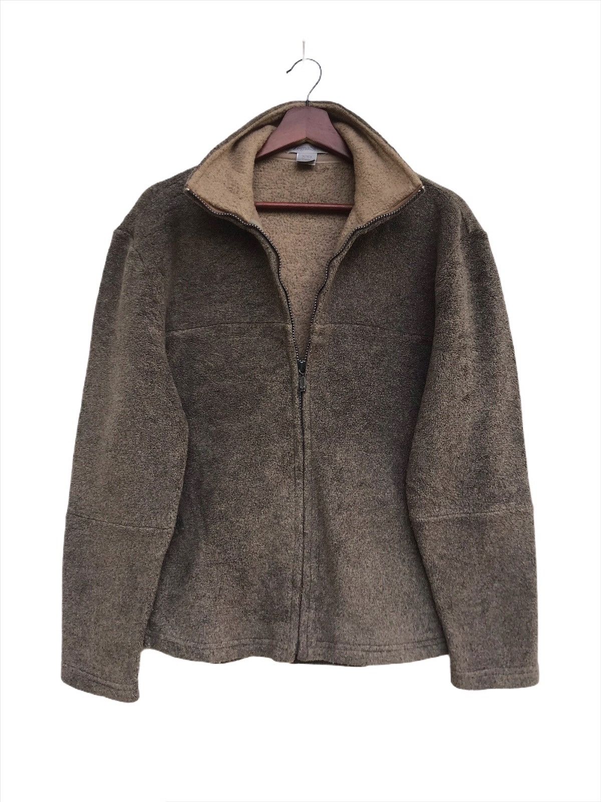 Ermenegildo Zegna Made in Italy Zegna Sport Cropped Oversized Fleece Jacket Size US XXS / EU 40 - 1 Thumbnail