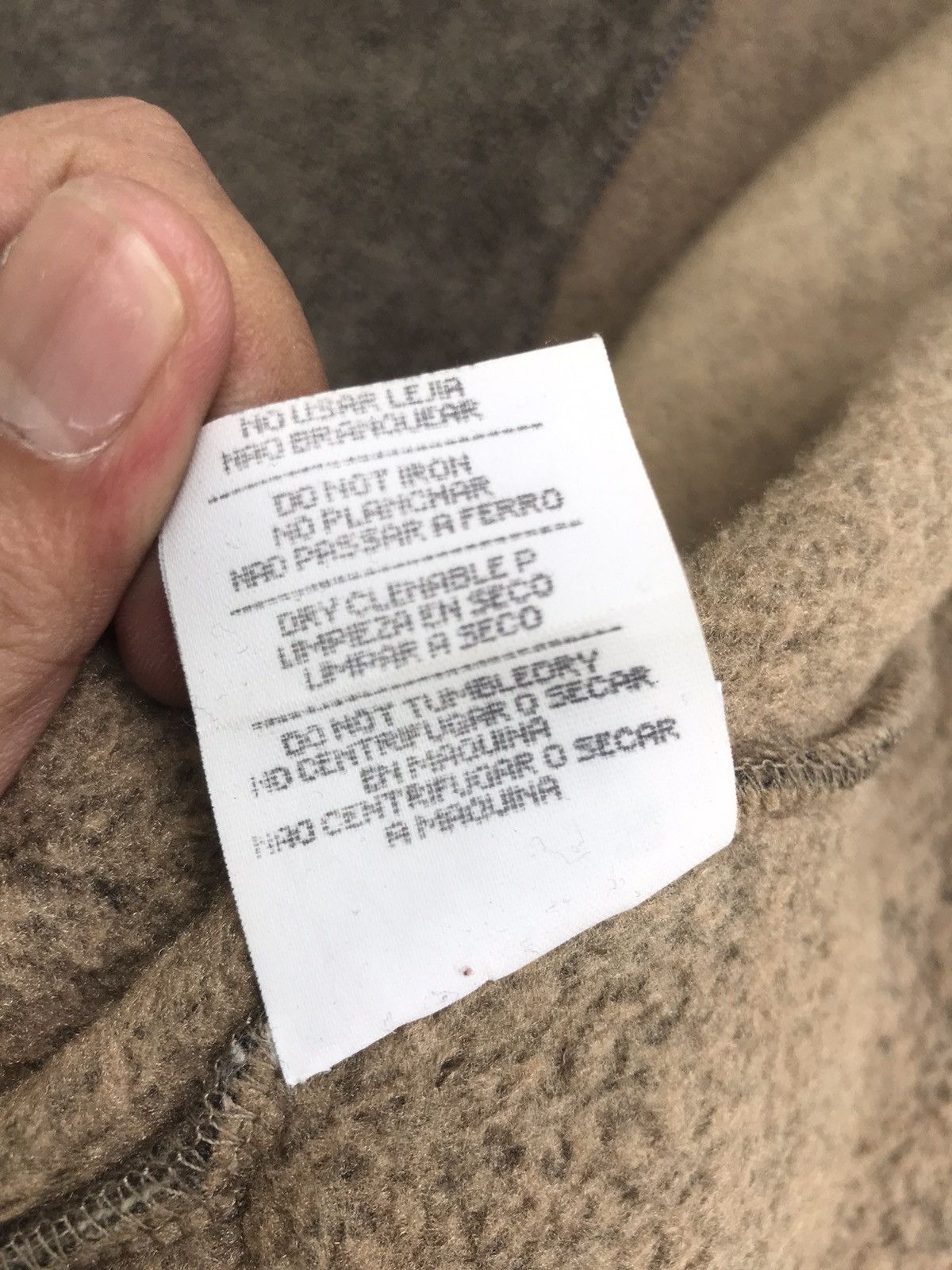 Ermenegildo Zegna Made in Italy Zegna Sport Cropped Oversized Fleece Jacket Size US XXS / EU 40 - 14 Thumbnail
