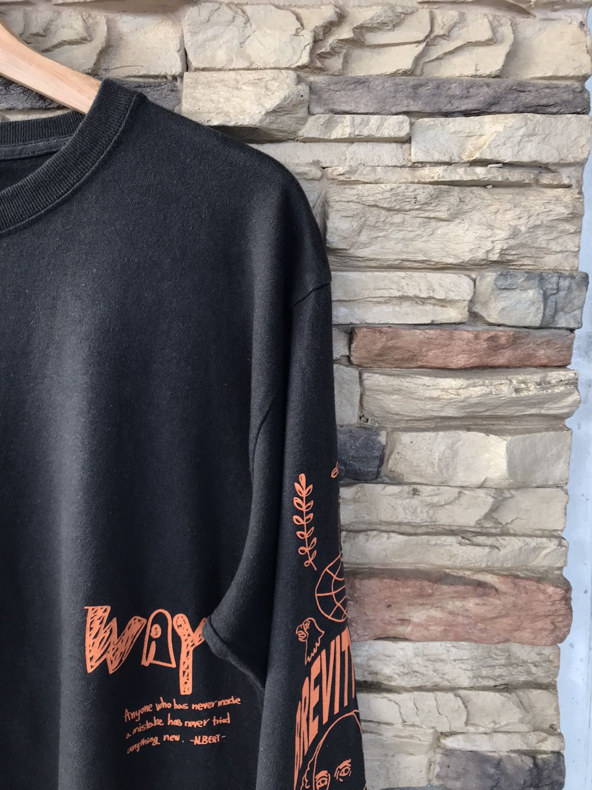 Vintage Vintage Y2k Omigage Art Longsleeve Tee Size US L / EU 52-54 / 3 - 3 Thumbnail