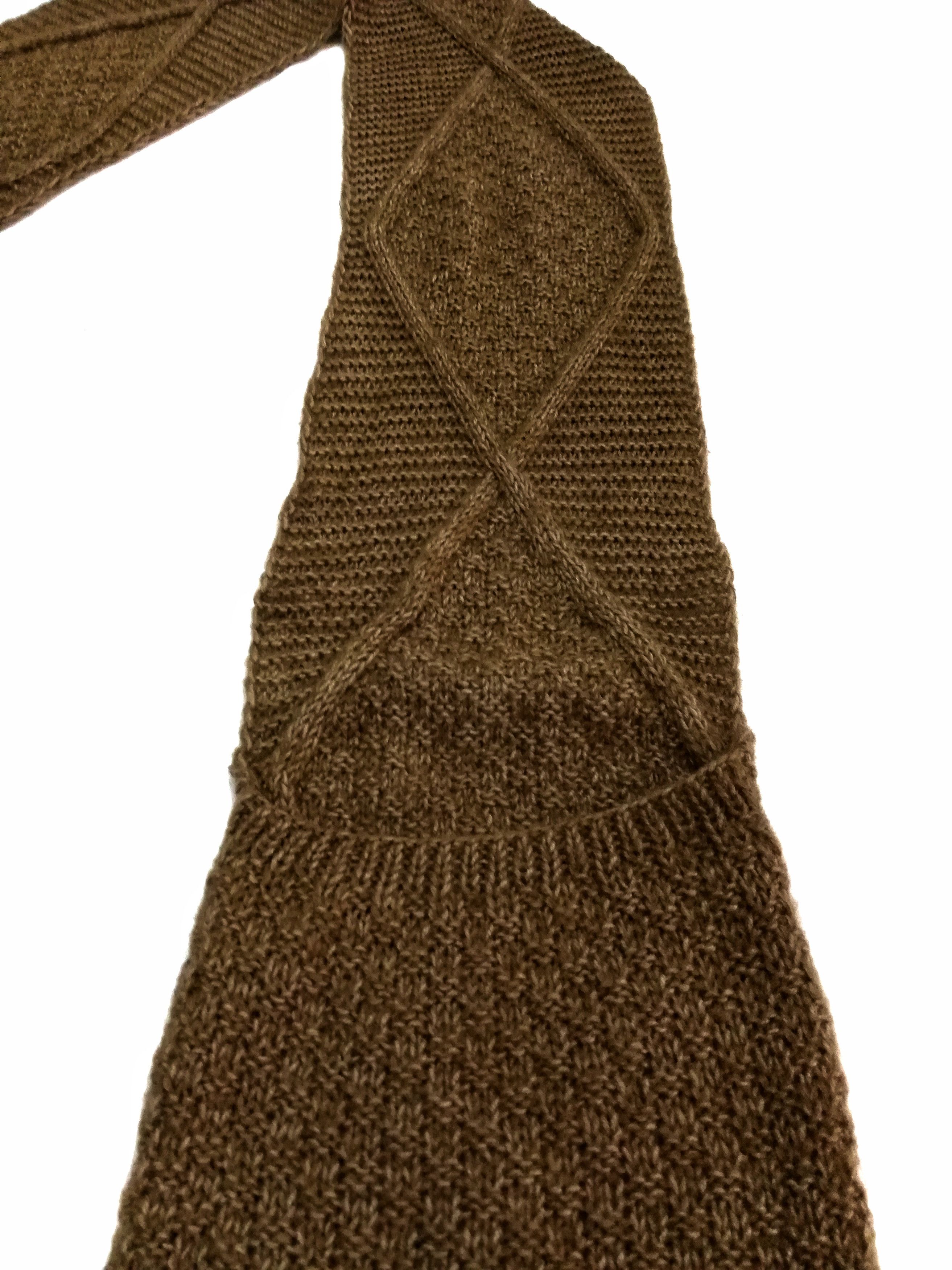 Vintage × Vivienne Westwood 🔥Vivienne Westwood Brown Knit Scarves With One Pocket🔥 Size ONE SIZE - 3 Thumbnail