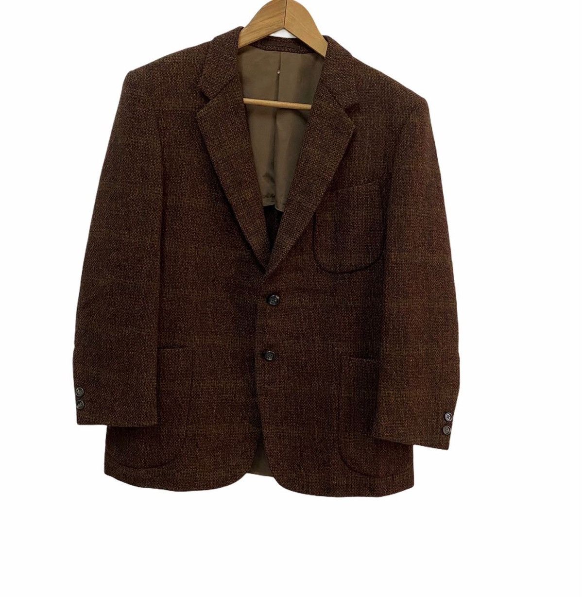 Harris Tweed Vintage Folkland Tweed Harris Tweed Style Wool Blazer Jacket Size US M / EU 48-50 / 2 - 6 Thumbnail
