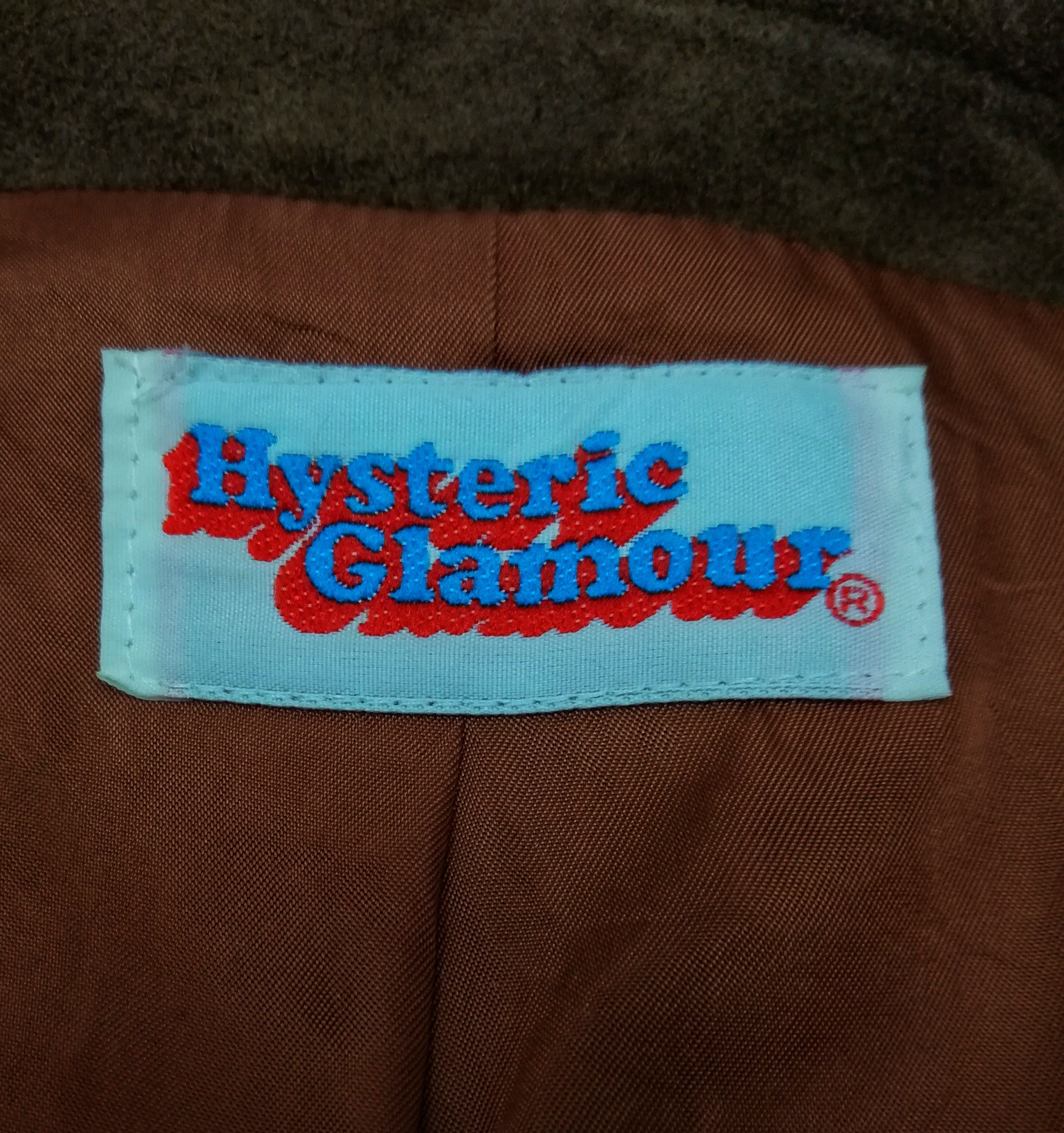 Hysteric Glamour × Japanese Brand × Vintage 🔥HG Button Up Long Sleeve Outer Hair Different Cloth🔥 Size US XS / EU 42 / 0 - 8 Thumbnail